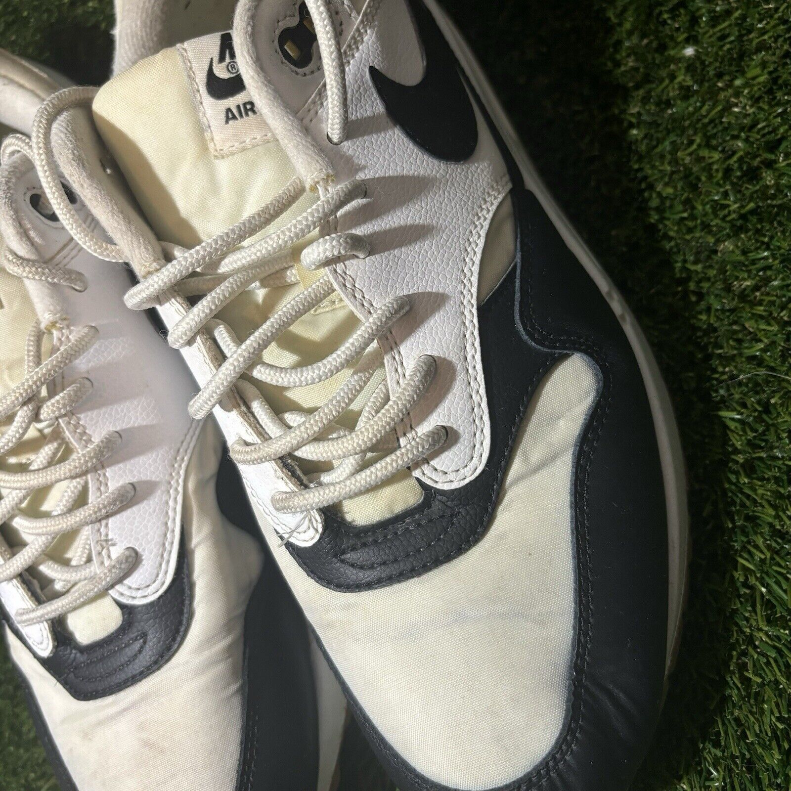 Nike Size 10 - Nike Air Max 1 White Black Gum Size US 10 / EU 43 - 4 Thumbnail