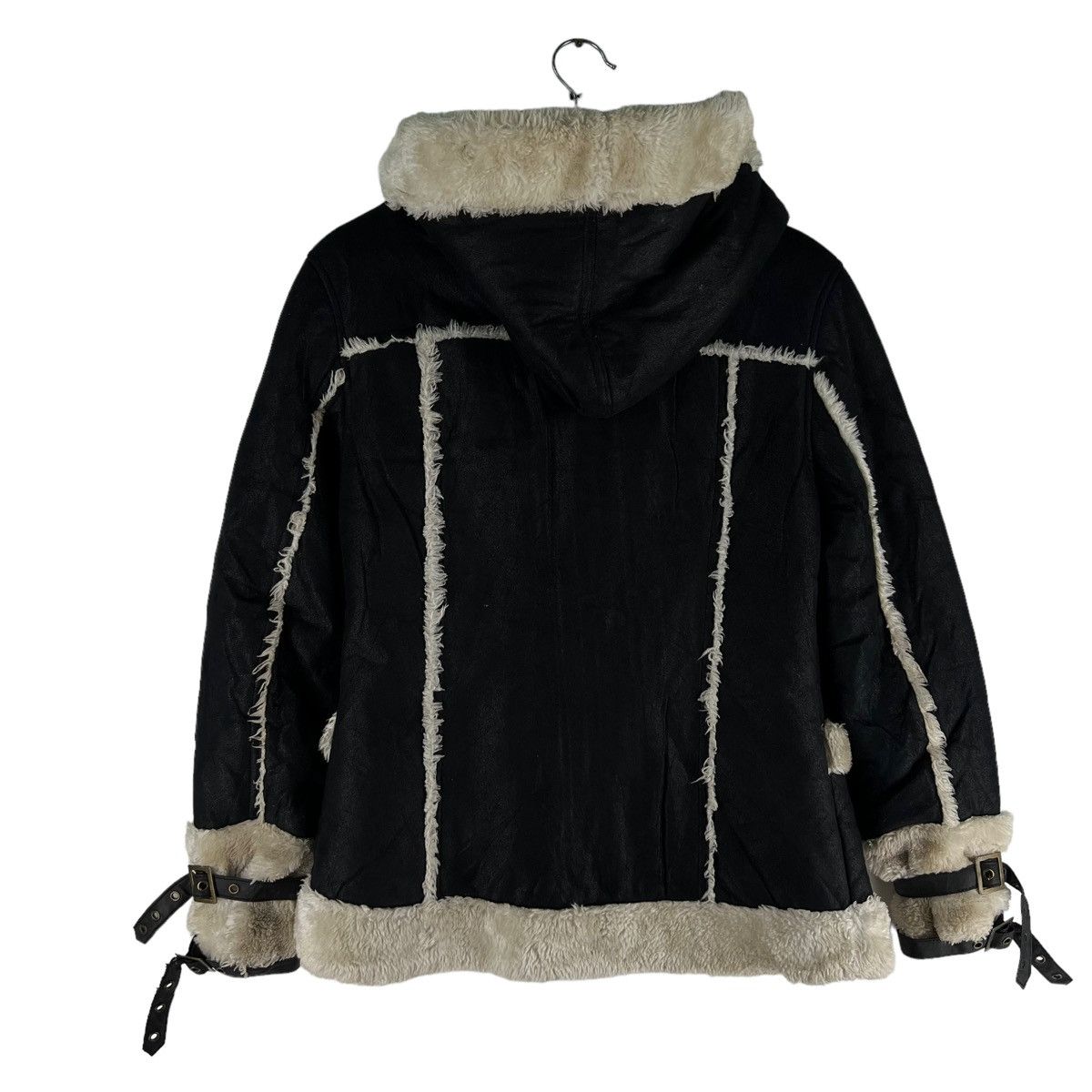 Japanese Brand d.i.a. Shearling Jacket Mink Fur Lining Issey Miyake Design Size US M / EU 48-50 / 2 - 5 Thumbnail