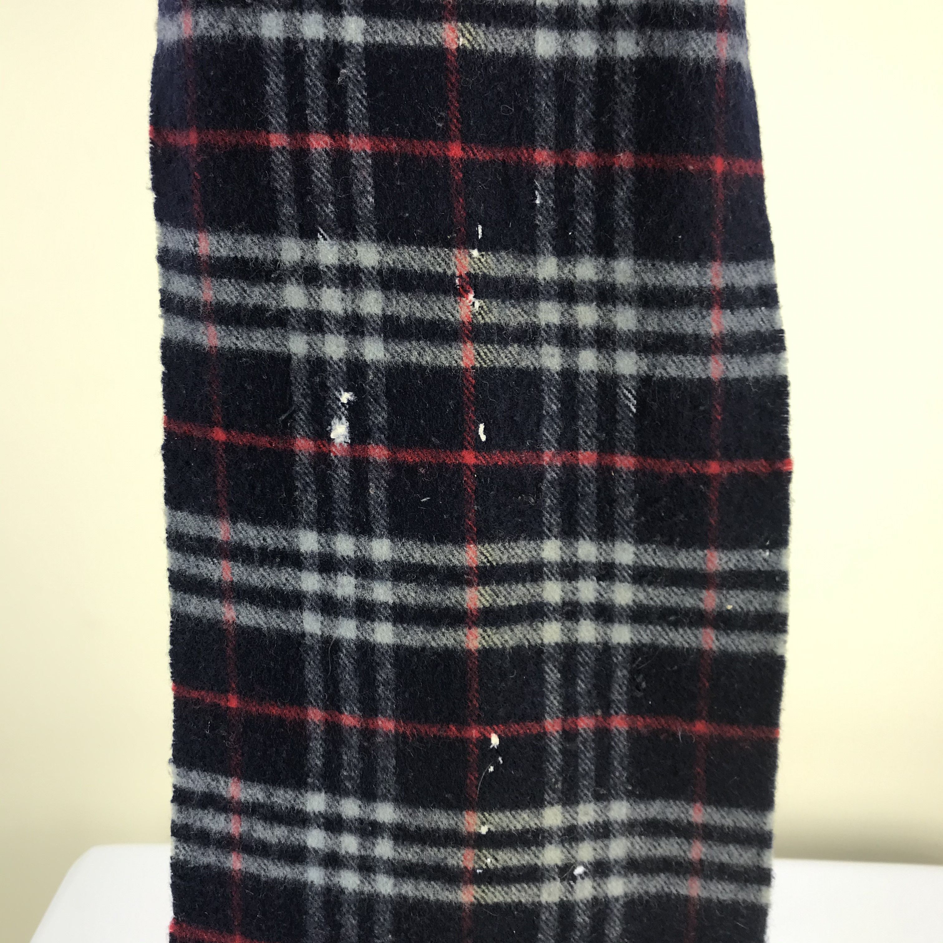 Burberry Vintage Burberry Scarf Muffler Wool Cashmere Scarves Size ONE SIZE - 5 Thumbnail