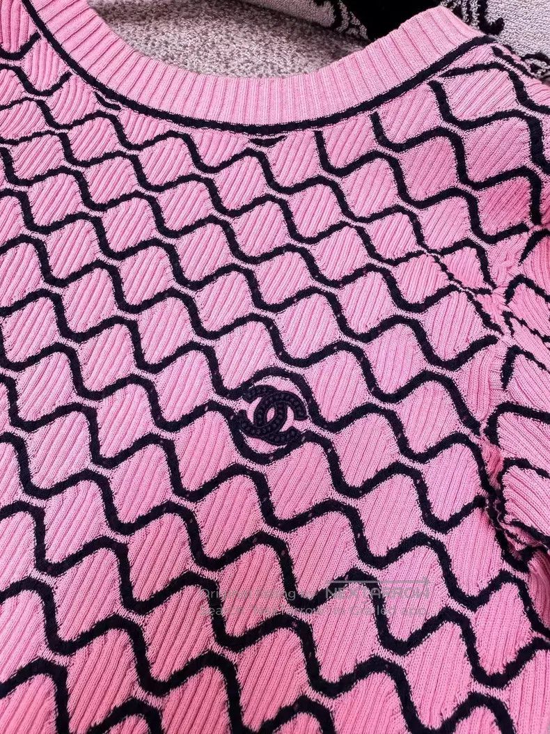 Chanel Chanel Diamond plaid backless knit Size XS / US 0-2 / IT 36-38 - 4 Thumbnail