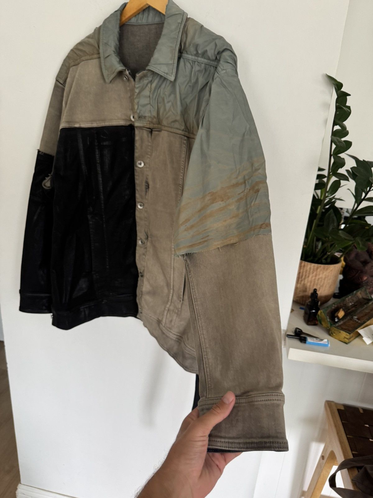 Rick Owens Hustler Sample Color Swatch Parka Size US M / EU 48-50 / 2 - 2 Thumbnail