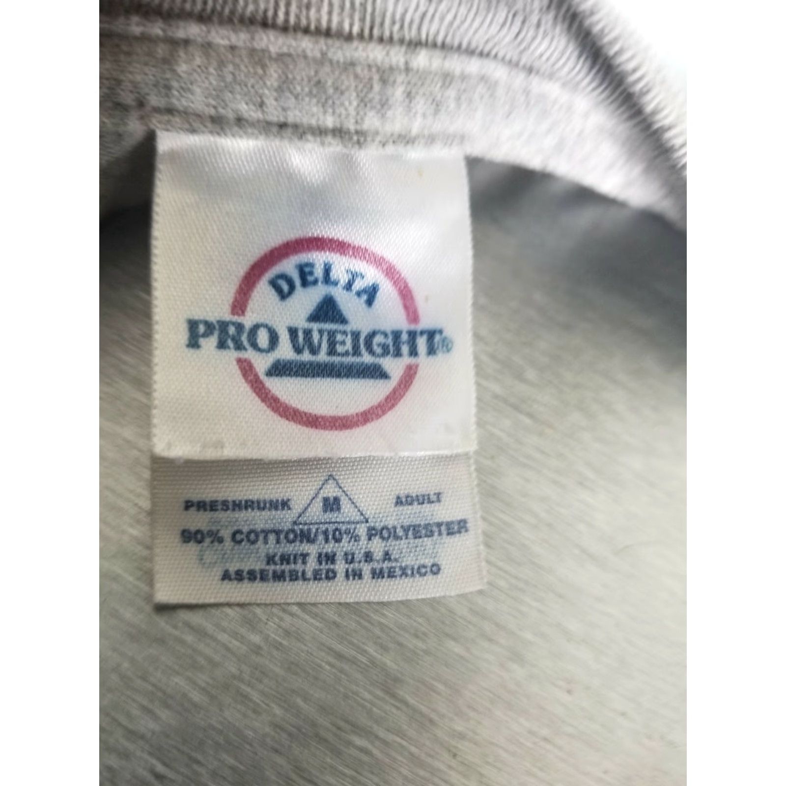 Vintage VINTAGE Delta Pro Weight I Love Jesus T-Shirt Adult M Heather Gray 70s 80s 90s Mens Size US M / EU 48-50 / 2 - 3 Thumbnail
