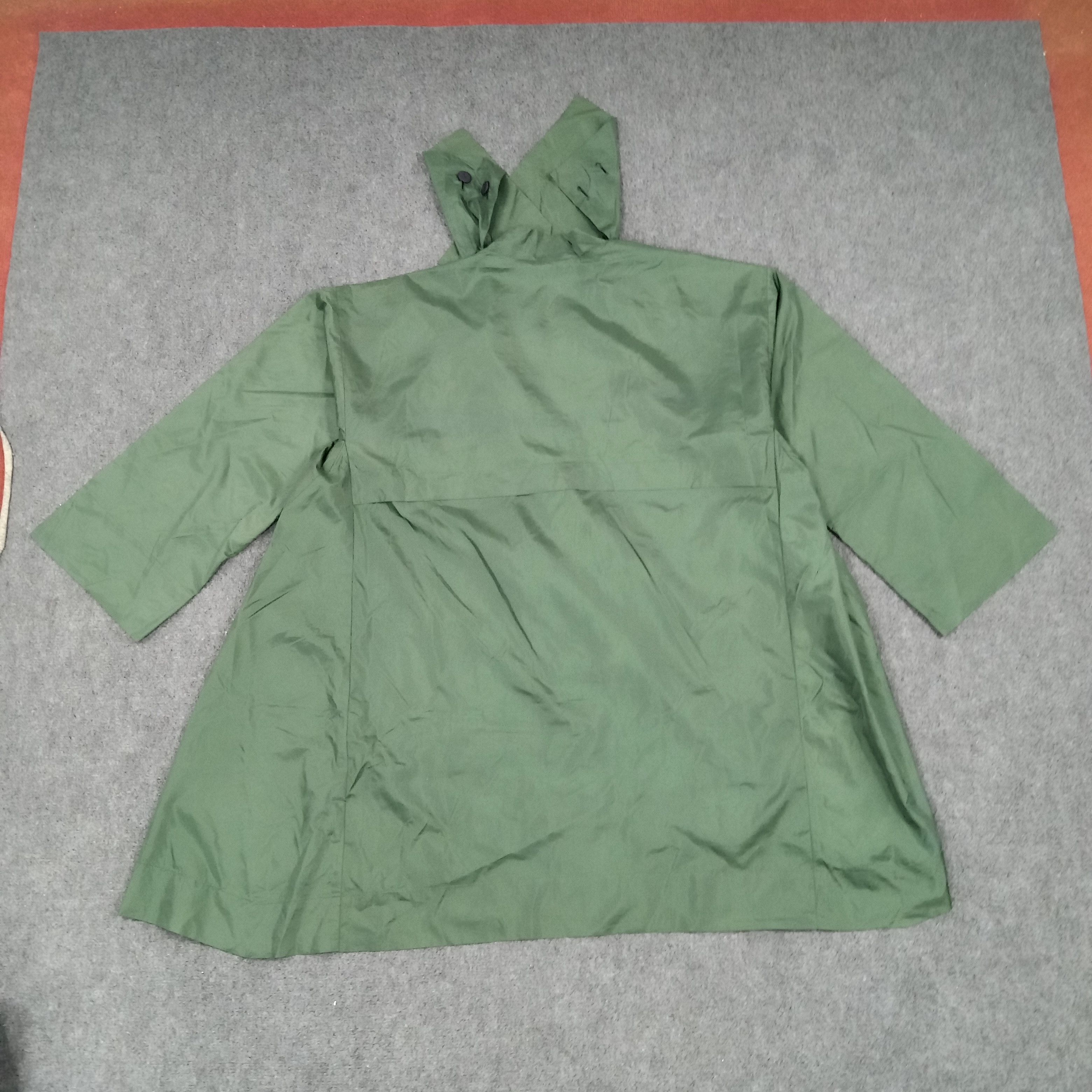 Japanese Brand × Vintage Issey Miyake Japanese Designer Long Jacket Like Rain Coat Size US XXL / EU 58 / 5 - 6 Thumbnail