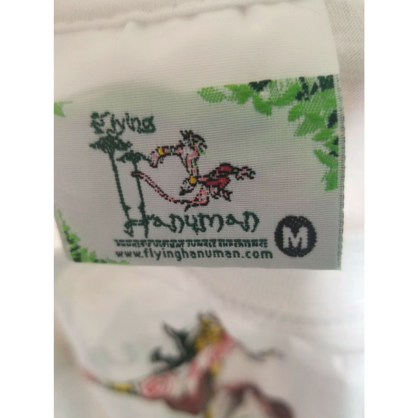 Doublet Flying Hanuman Shirt Mens M Zipline Phuket Thailand Adventure Double Sided T Shirt Size US M / EU 48-50 / 2 - 2 Thumbnail