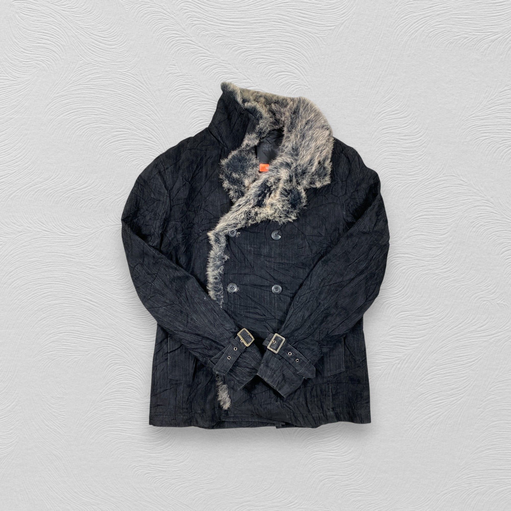 If Six Was Nine Louis Chavlon Faux Fur Jacket Kmrii Backlash Style -J175 Size US M / EU 48-50 / 2 - 3 Thumbnail