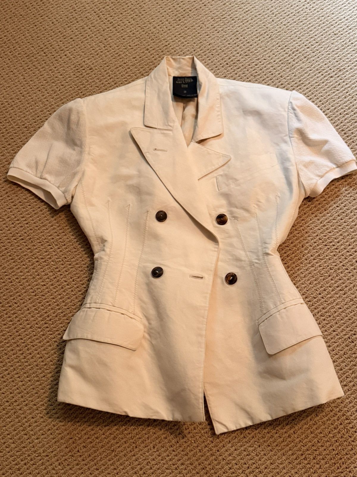 Jean Paul Gaultier Double breasted jacket-vest Size M / US 6-8 / IT 42-44 - 1 Thumbnail