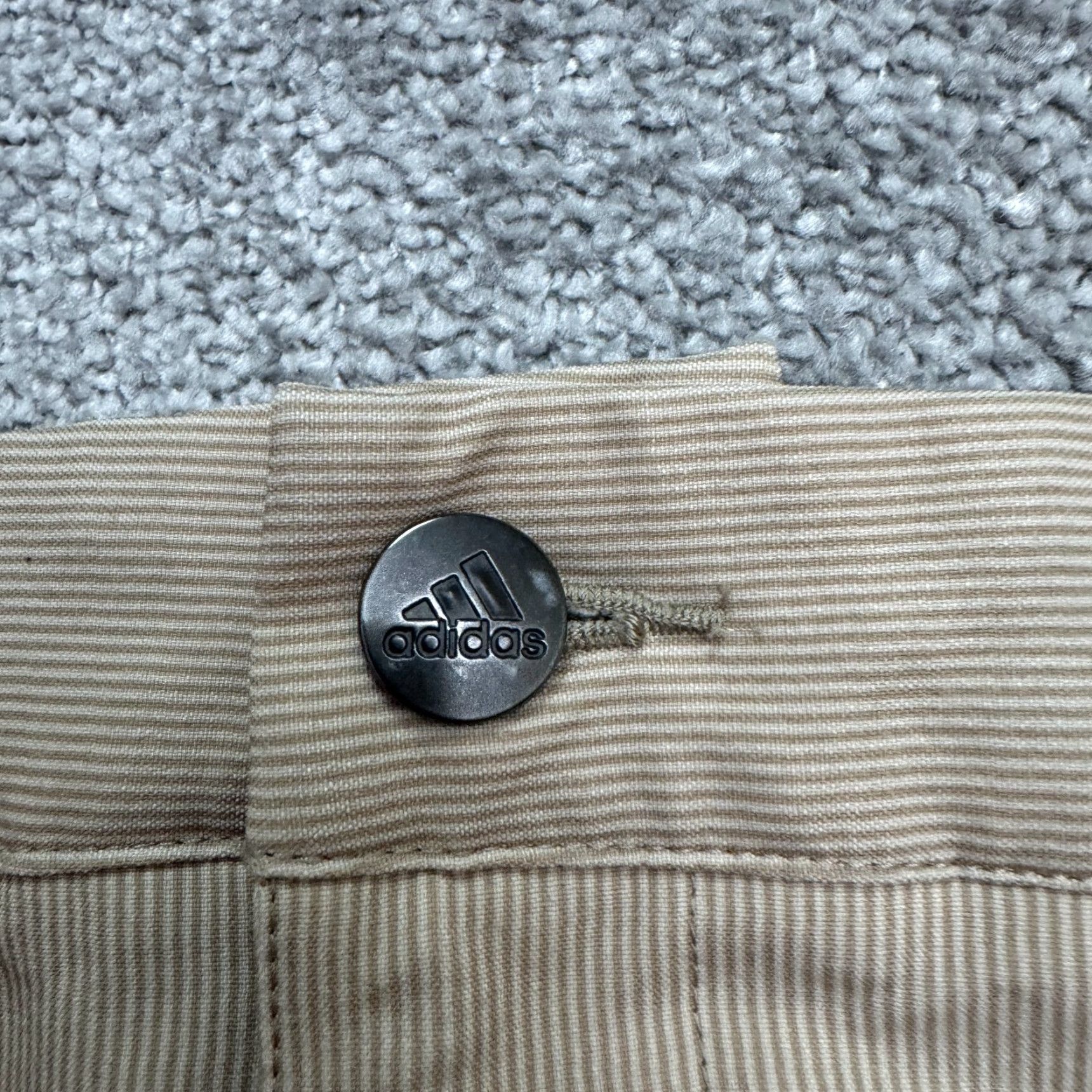Adidas Adidas Golf Pants Mens 40x32 Khaki Beige Straight Leg Chino Pockets Regular Size US 40 / EU 56 - 3 Thumbnail
