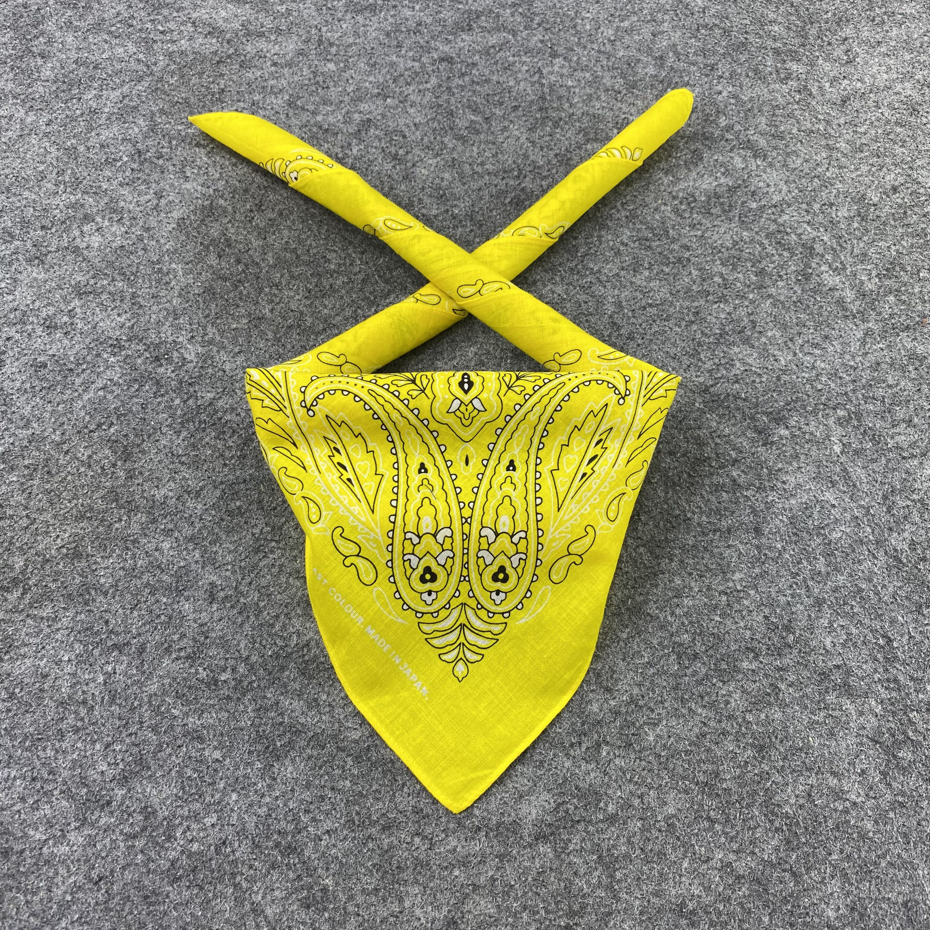 Japanese Brand Paislee Handkerchief / Bandana / Neckerchief-B1425 Size ONE SIZE - 4 Thumbnail