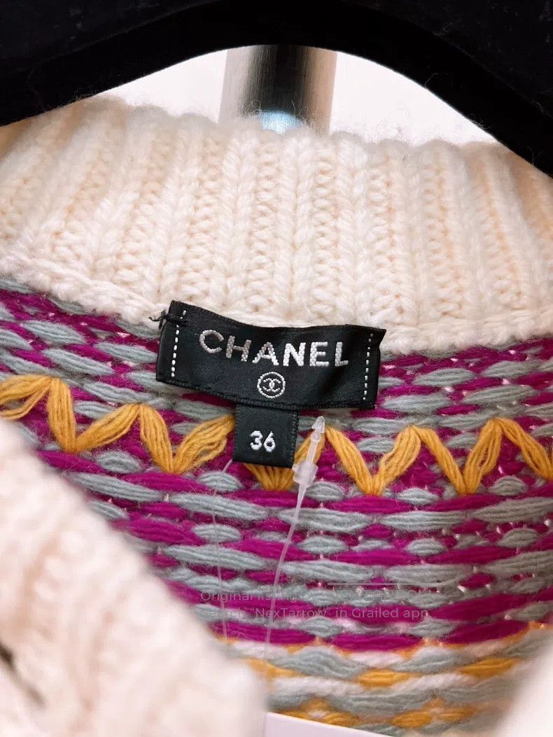 Chanel Chanel 18 Ski Sweater Cardigan sweater Size XS / US 0-2 / IT 36-38 - 7 Thumbnail