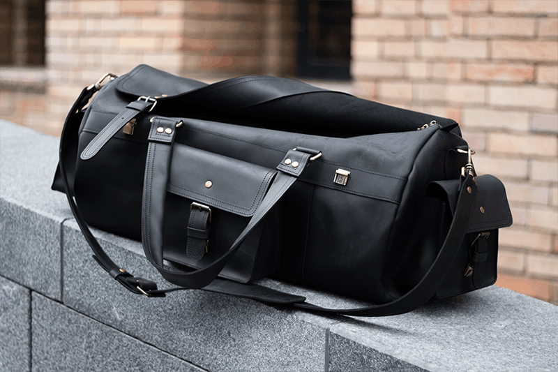 Handmade Leather travel bag "BISON" Size ONE SIZE - 2 Thumbnail