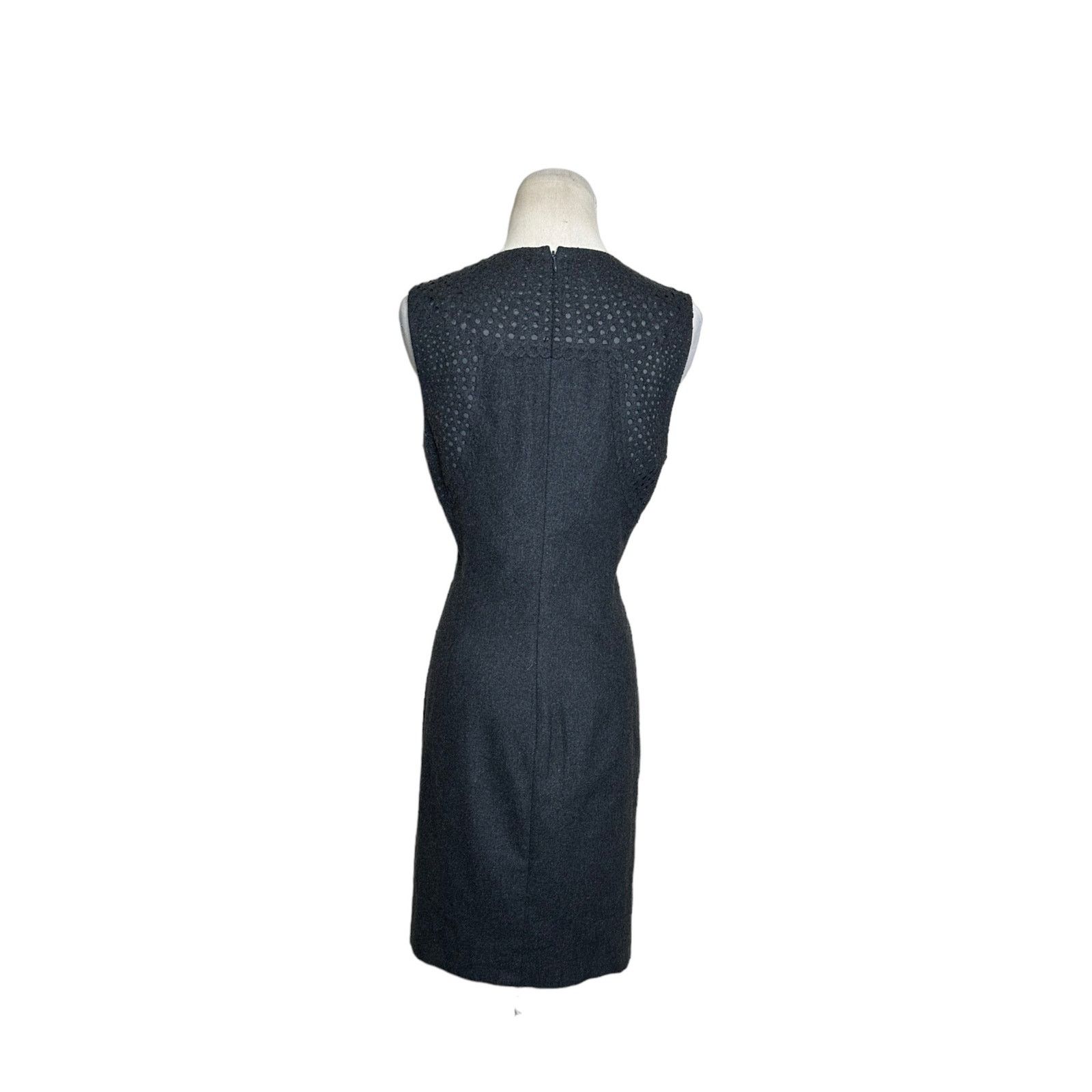 Susana Monaco Susana Monaco gray sleeveless wool sheath dress size 8 Size M / US 6-8 / IT 42-44 - 11 Thumbnail