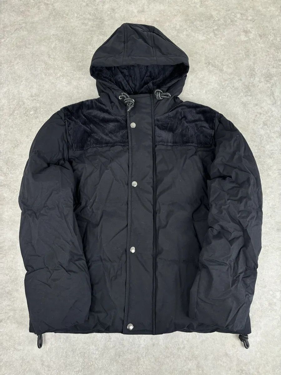 Acne Studios AW2019 Acne Studios Black Hybrid Premium Puffer Bomber Jacket Size US L / EU 52-54 / 3 - 1 Thumbnail