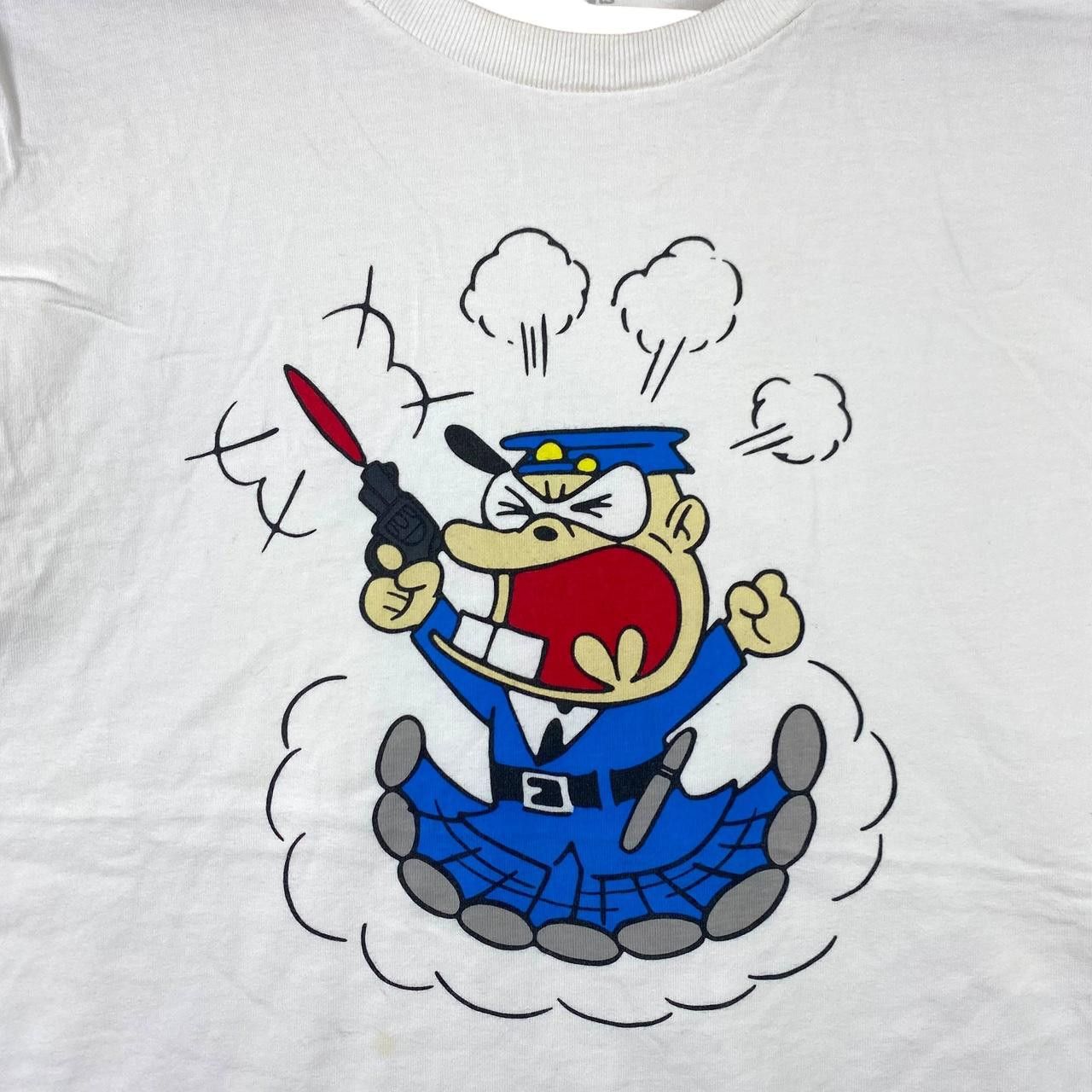 Anime GENIUS TENSAI BAKABON Police Officer Anime Tee Shirt Fujio Size S / US 4 / IT 40 - 3 Thumbnail