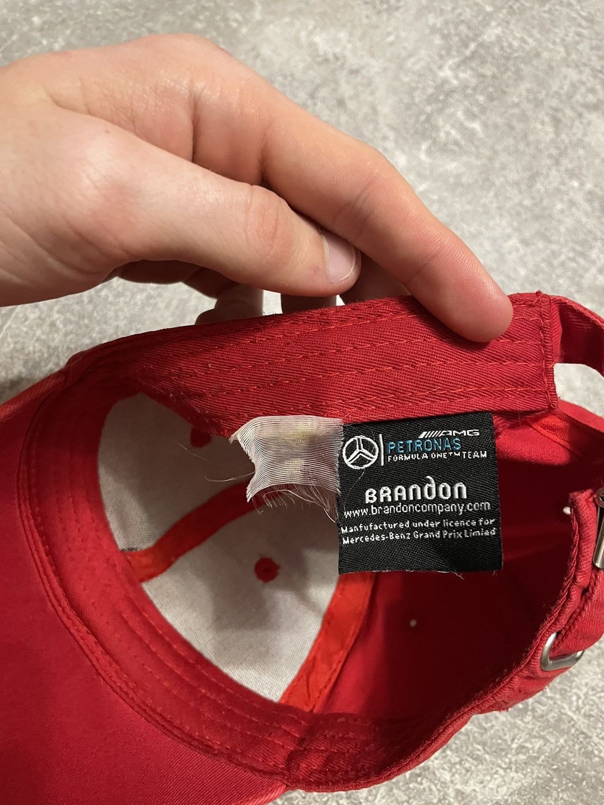 Mercedes-Benz Vintage Mercedes Benz AMG Lewis Hemilton Cap Size ONE SIZE - 8 Thumbnail