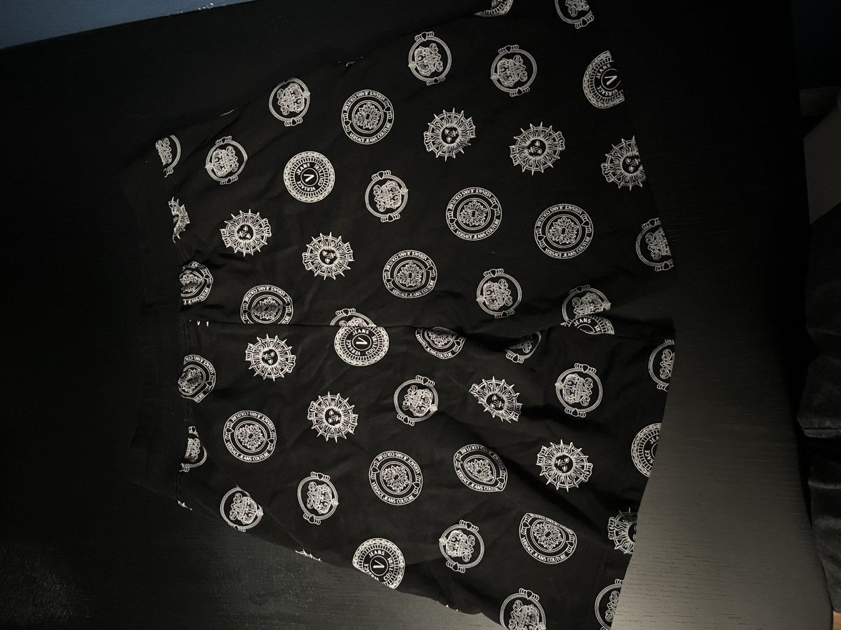 Versace Jeans Couture Versace Black and Silver Shorts Size US 32 / EU 48 - 6 Thumbnail