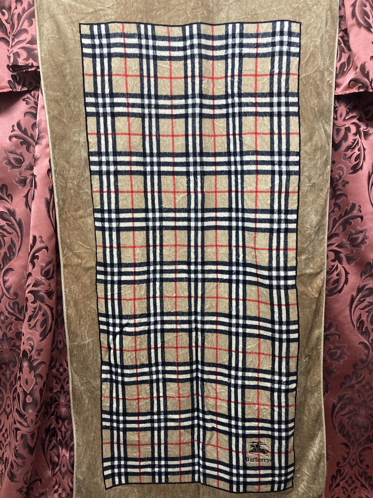 Japanese Brand Burberrys towel Size ONE SIZE - 4 Thumbnail