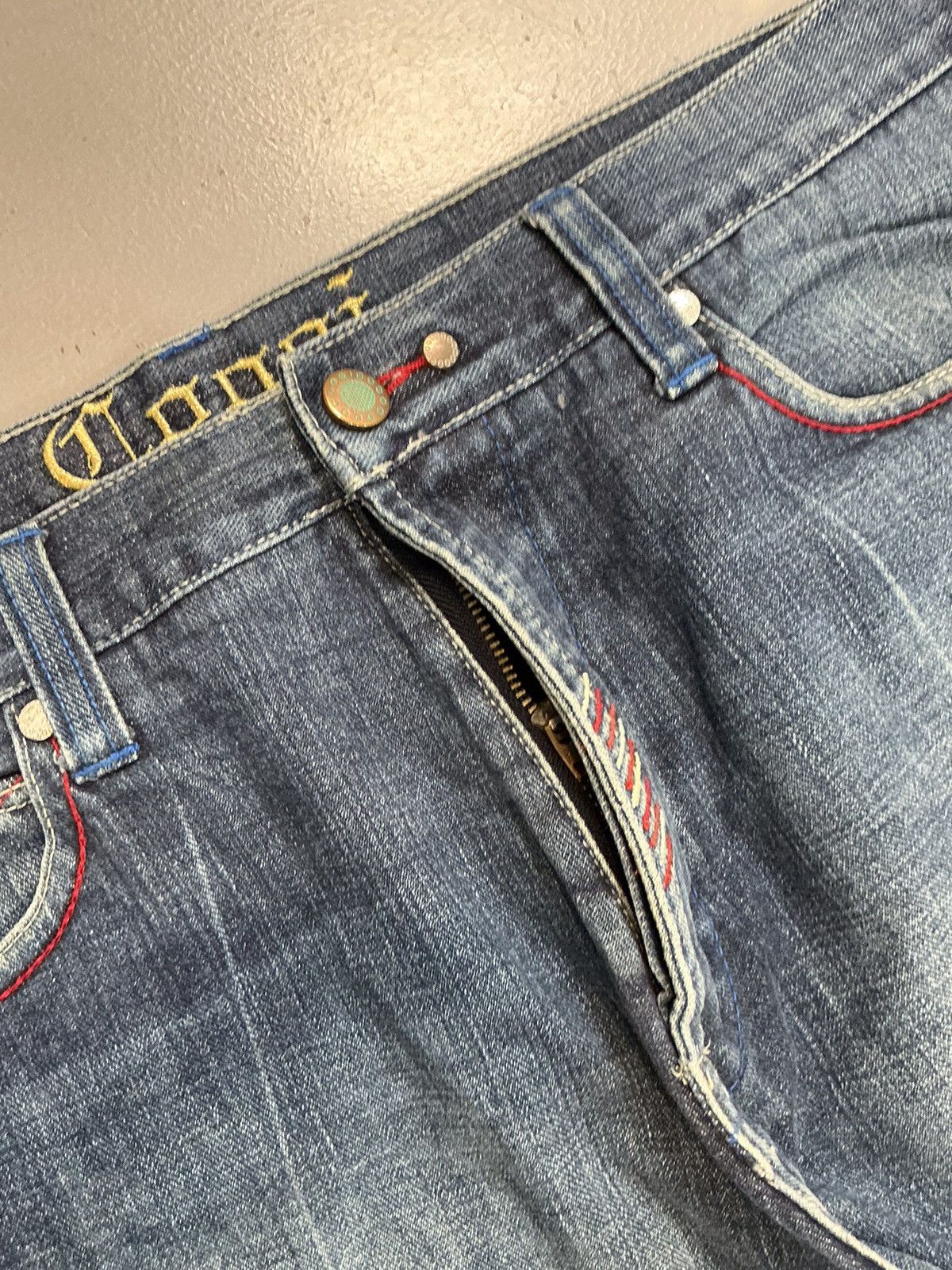 Coogi × Vintage Vintage Coogi thread bird 🦆 embroidered denim Size US 38 / EU 54 - 7 Thumbnail