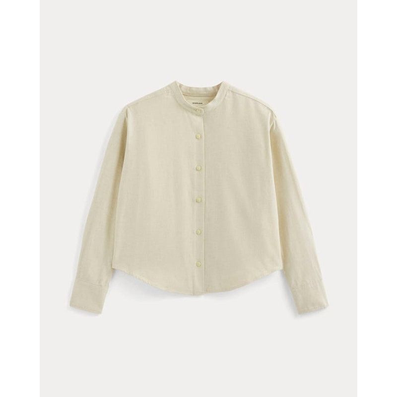 Everlane NWT Everlane Women's Flannel Shirt in Heathered Oat size Med Size S / US 4 / IT 40 - 2 Thumbnail