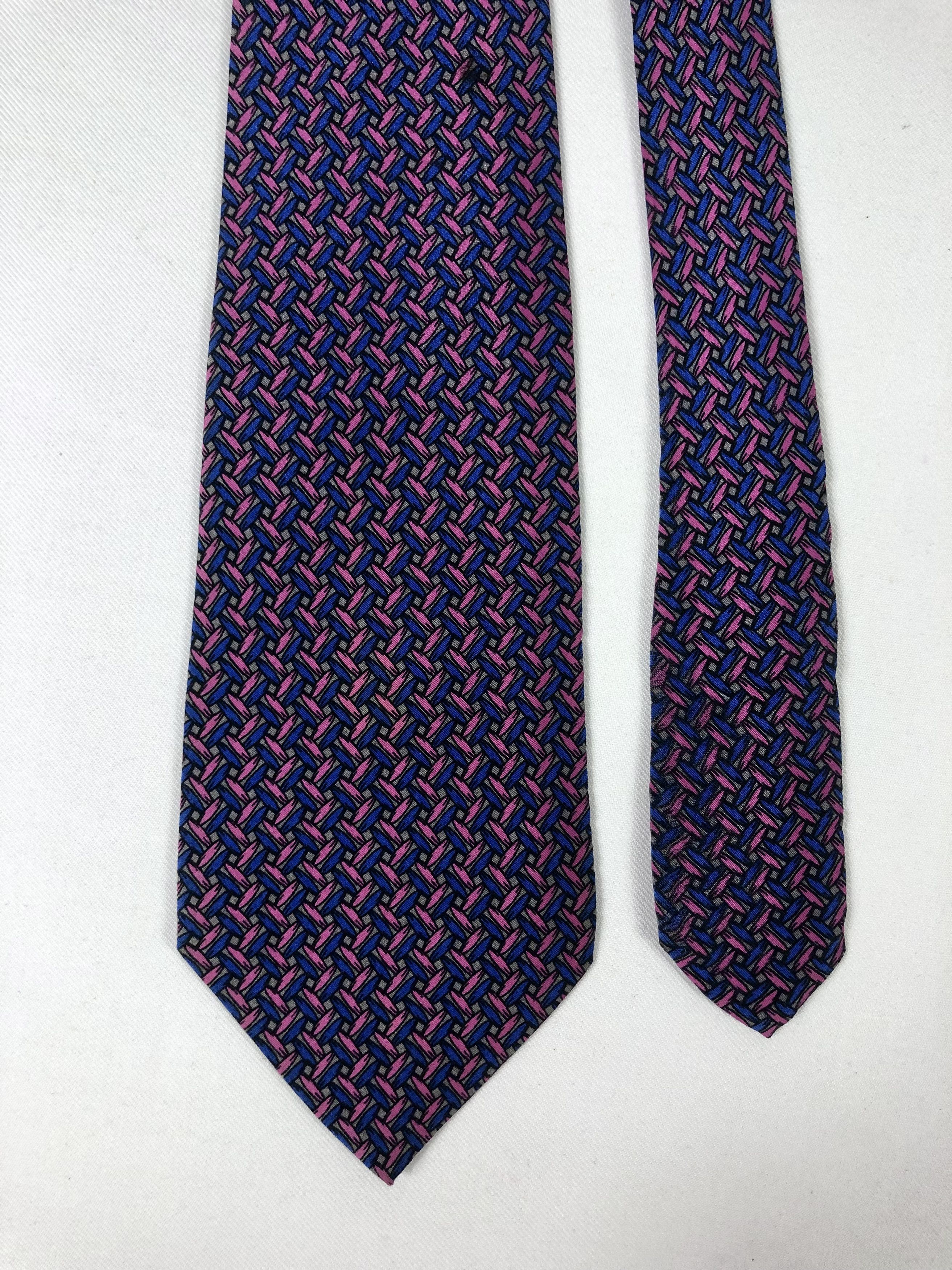 Yves Saint Laurent Rare Vintage Yves Saint Laurent YSL Silk Tie Made in Italy Size ONE SIZE - 3 Thumbnail