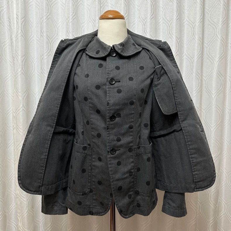 Comme des Garcons Comme Des Garcons Wave point two-piece suit jacket suit Size XXS / US 00 / IT 34 - 5 Thumbnail