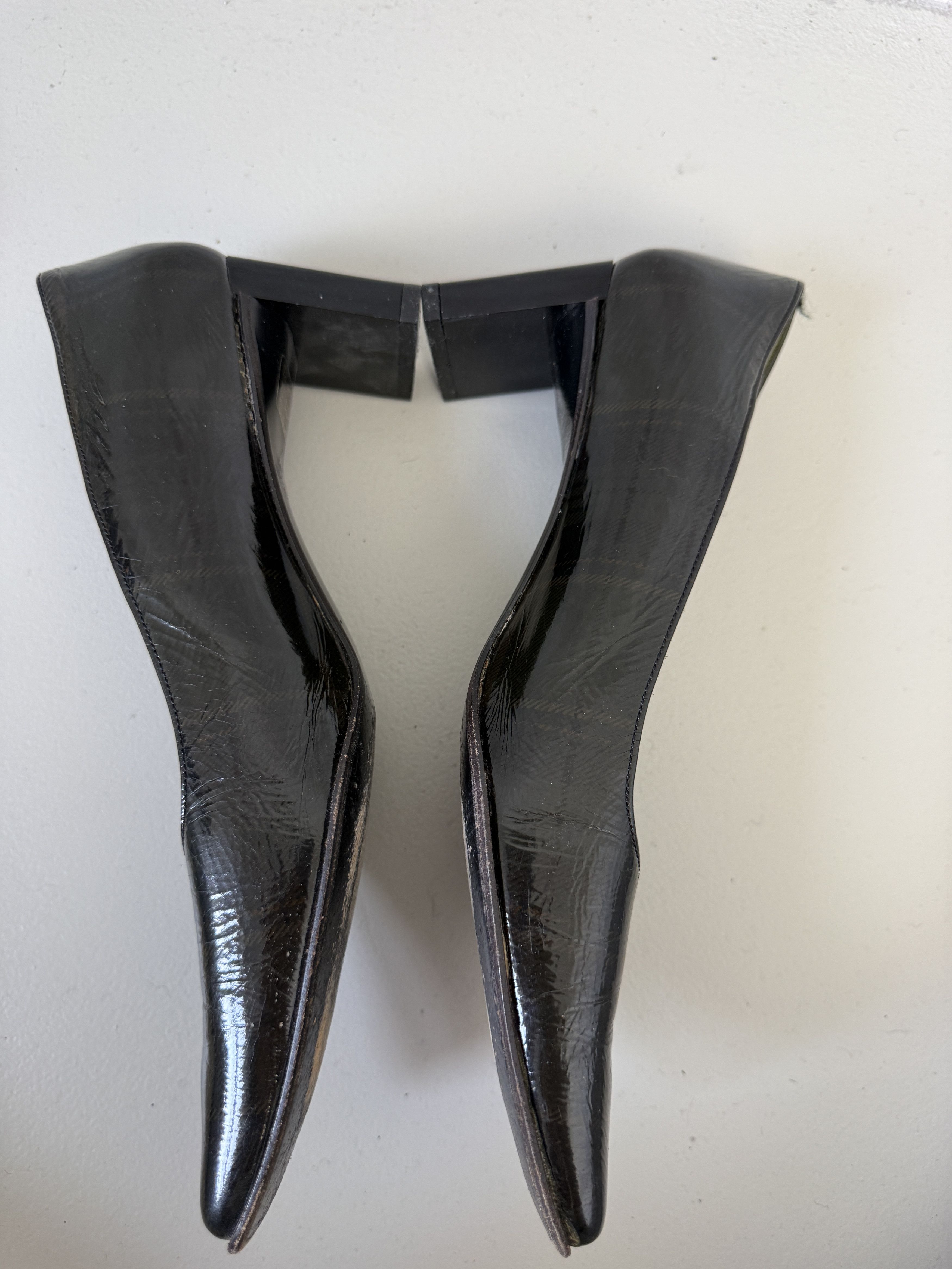 Kenzo Kenzo vintage heels square end checked rare Size US 8.5 / IT 38.5 - 7 Thumbnail