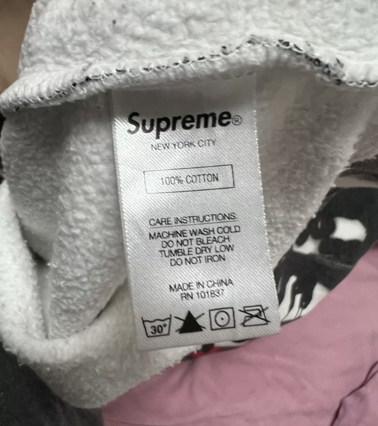 Supreme × Yohji Yamamoto Supreme yohji yamamoto hooded sweatwhirt Size US XL / EU 56 / 4 - 3 Thumbnail