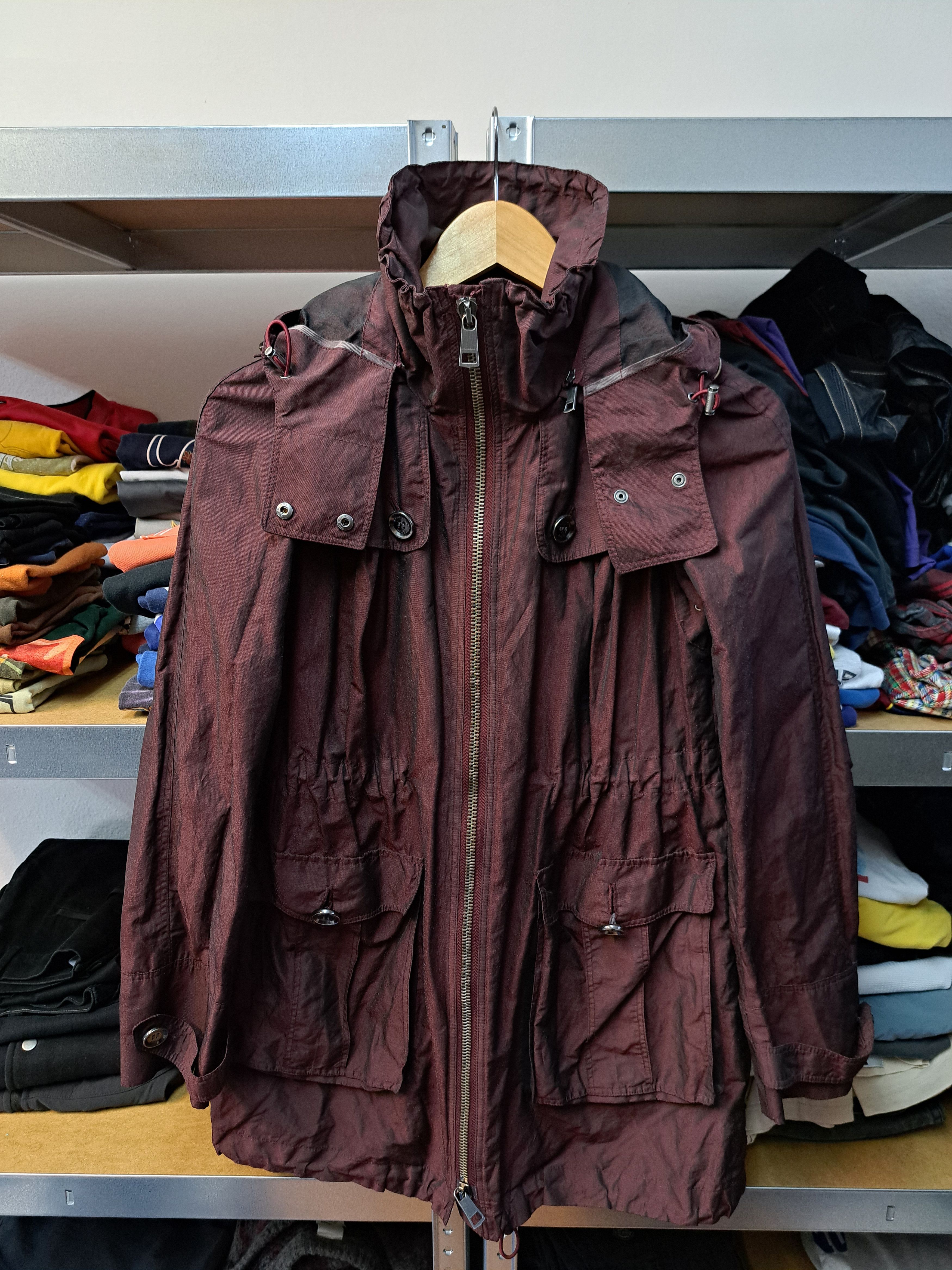 Burberry Burberry Hooded Metal Trench Coat Old Money Casual Size XS / US 0-2 / IT 36-38 - 3 Thumbnail