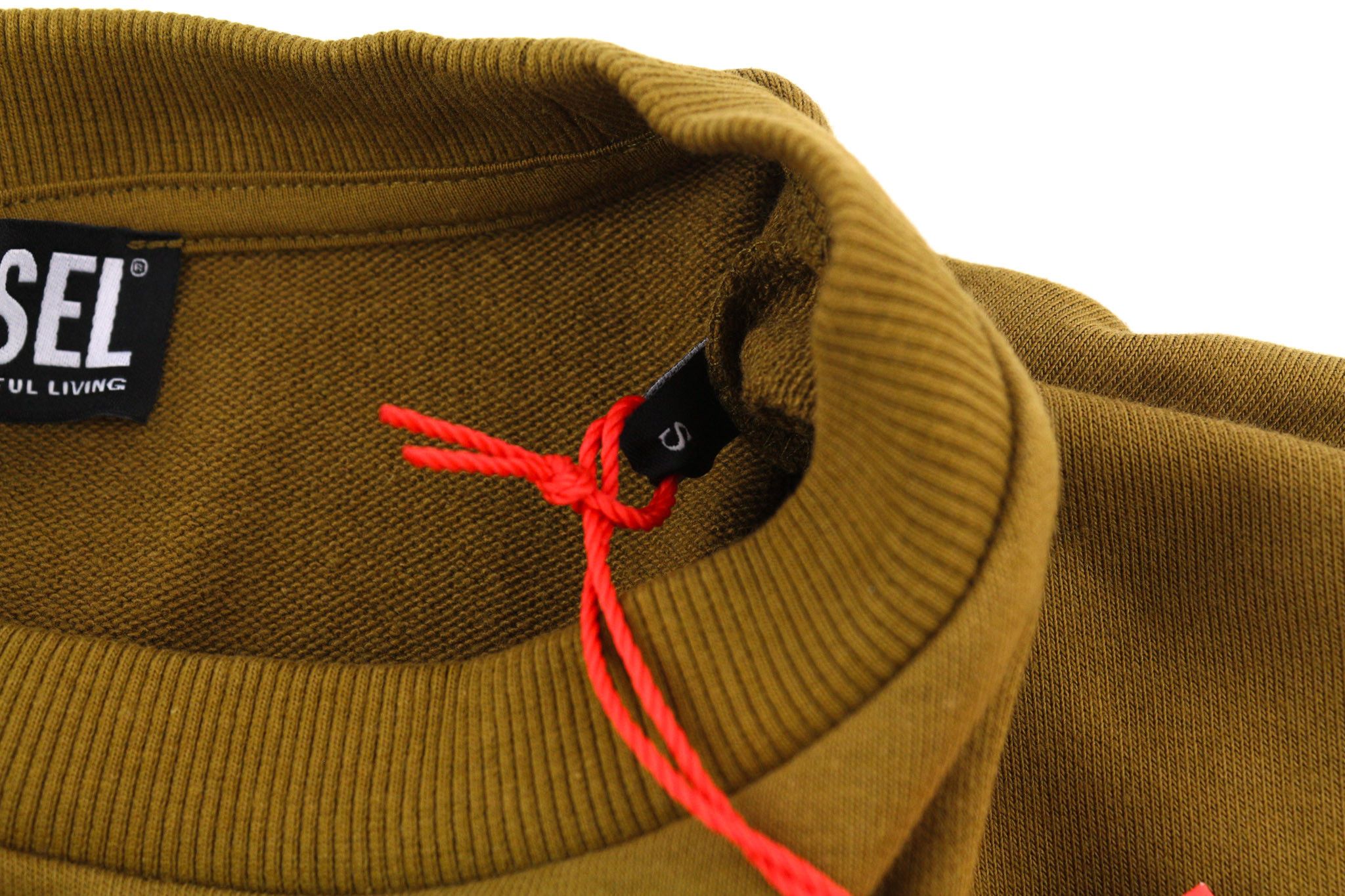 Diesel S-GINN-K27 S Brown Oversized Crew Neck Sweatshirt 40087 Size US S / EU 44-46 / 1 - 7 Thumbnail