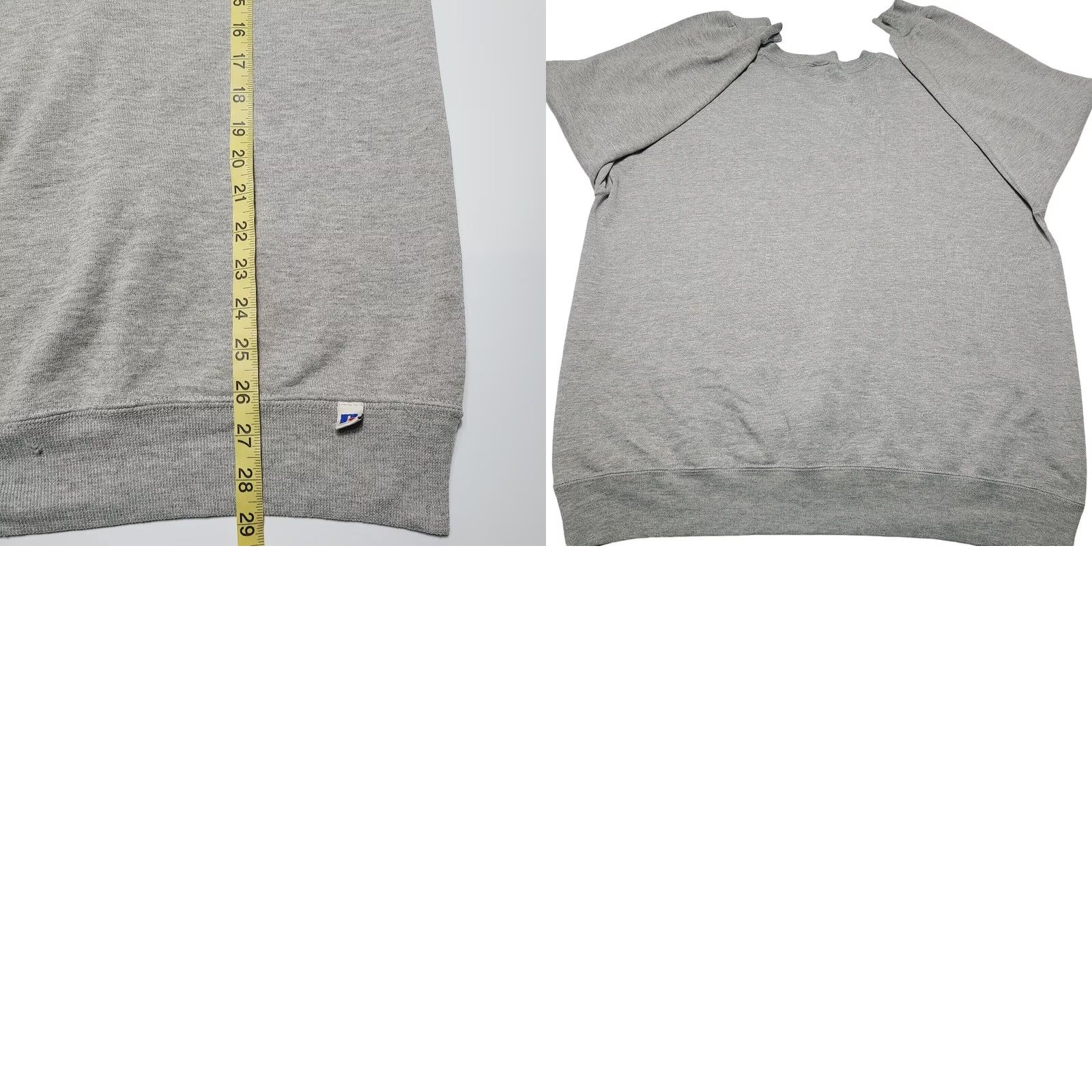 Russell Athletic VINTAGE Russell Athletic Sweatshirt Men 2XL Grey Crewneck Made In USA Sweatshirt Regular Crew Neck Mens USA 90s Logo Embroidered Distressed Used Size US XXL / EU 58 / 5 - 8 Thumbnail