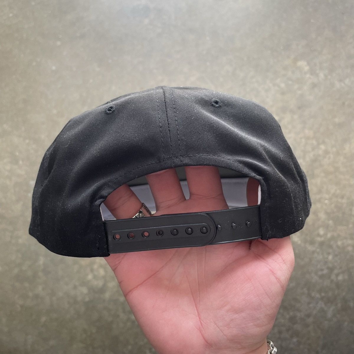 Budweiser × Vintage Vintage 90s Bud Racing Budweiser Snapback Hat Black Nascar Size ONE SIZE - 7 Thumbnail