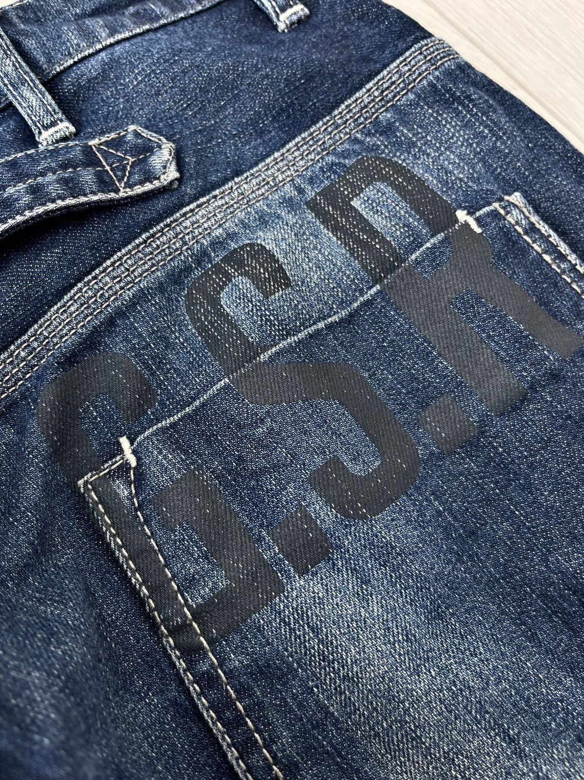 G-Star Vintage G-Star Raw Cargo Jeans Big Logo Y2K 90s Hype Size US 31 - 4 Thumbnail