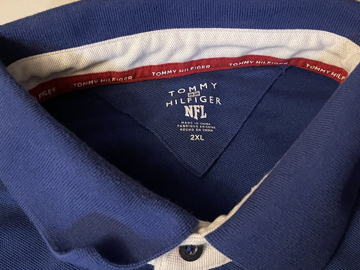Tommy Hilfiger Tommy Hilfiger Royal Blue Gray Indianapolis Colts Polo Shirt Size US XXL / EU 58 / 5 - 4 Thumbnail