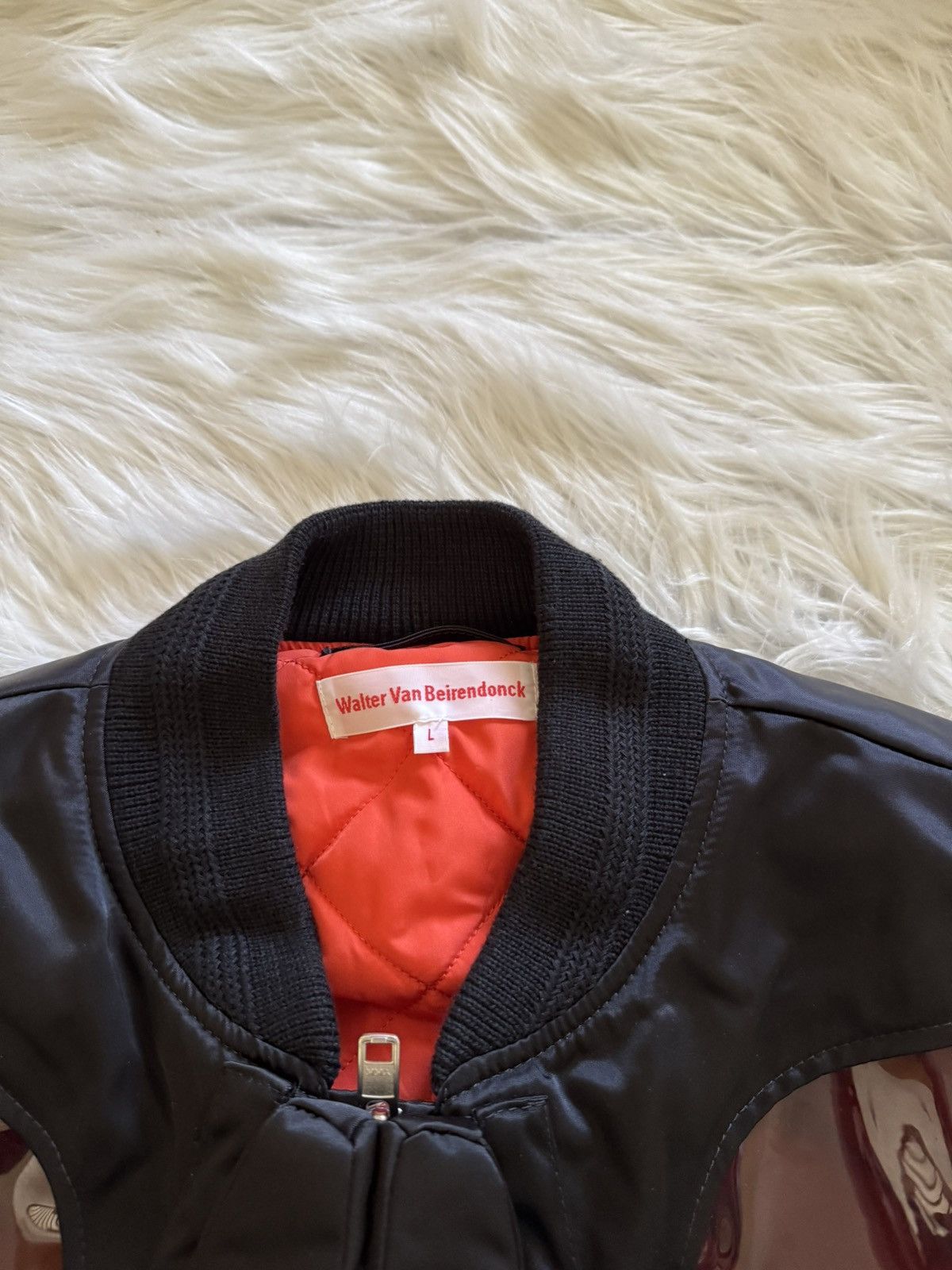 Walter Van Beirendonck Walter Van Beirendonck Mask Bomber Jacket Black Large Size US L / EU 52-54 / 3 - 4 Thumbnail