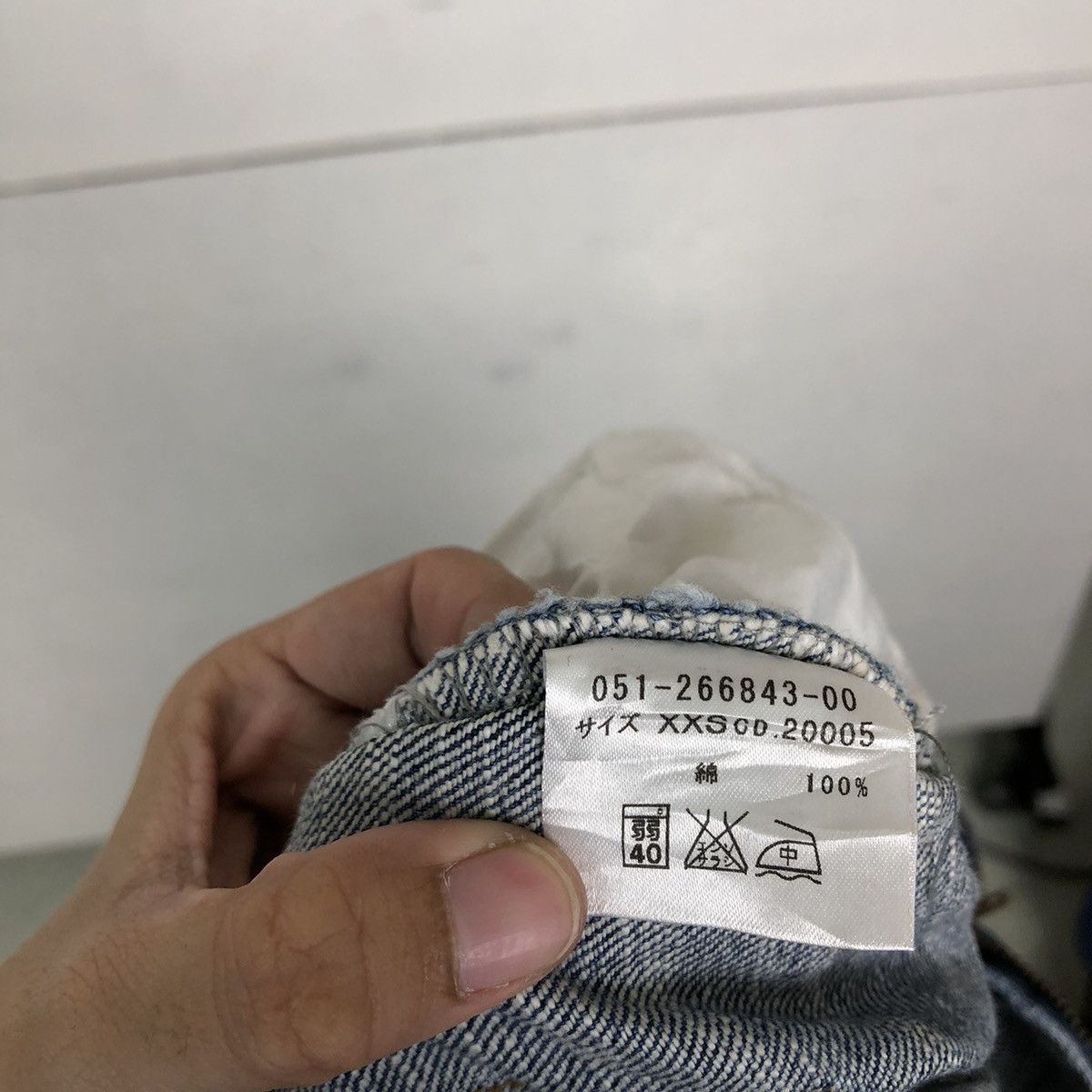 Japanese Brand 🔥RARE BOWCUT DISTRESSED DENIM JEANS INGNI JAPAN Size US 26 / EU 42 - 14 Thumbnail