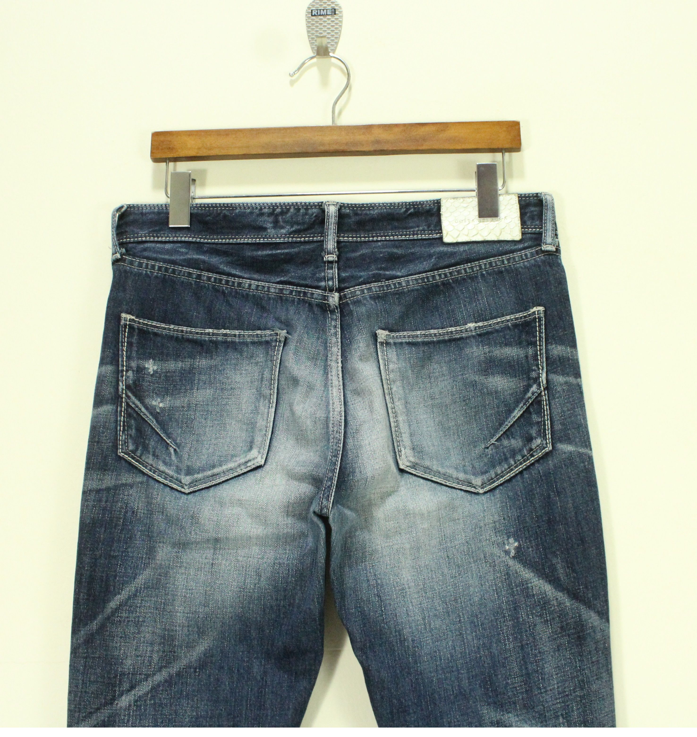 GOSTAR DE FUGA GOSTAR DE FUGA Denim Distressed APC Helmut Lang Acne Size US 32 / EU 48 - 2 Thumbnail
