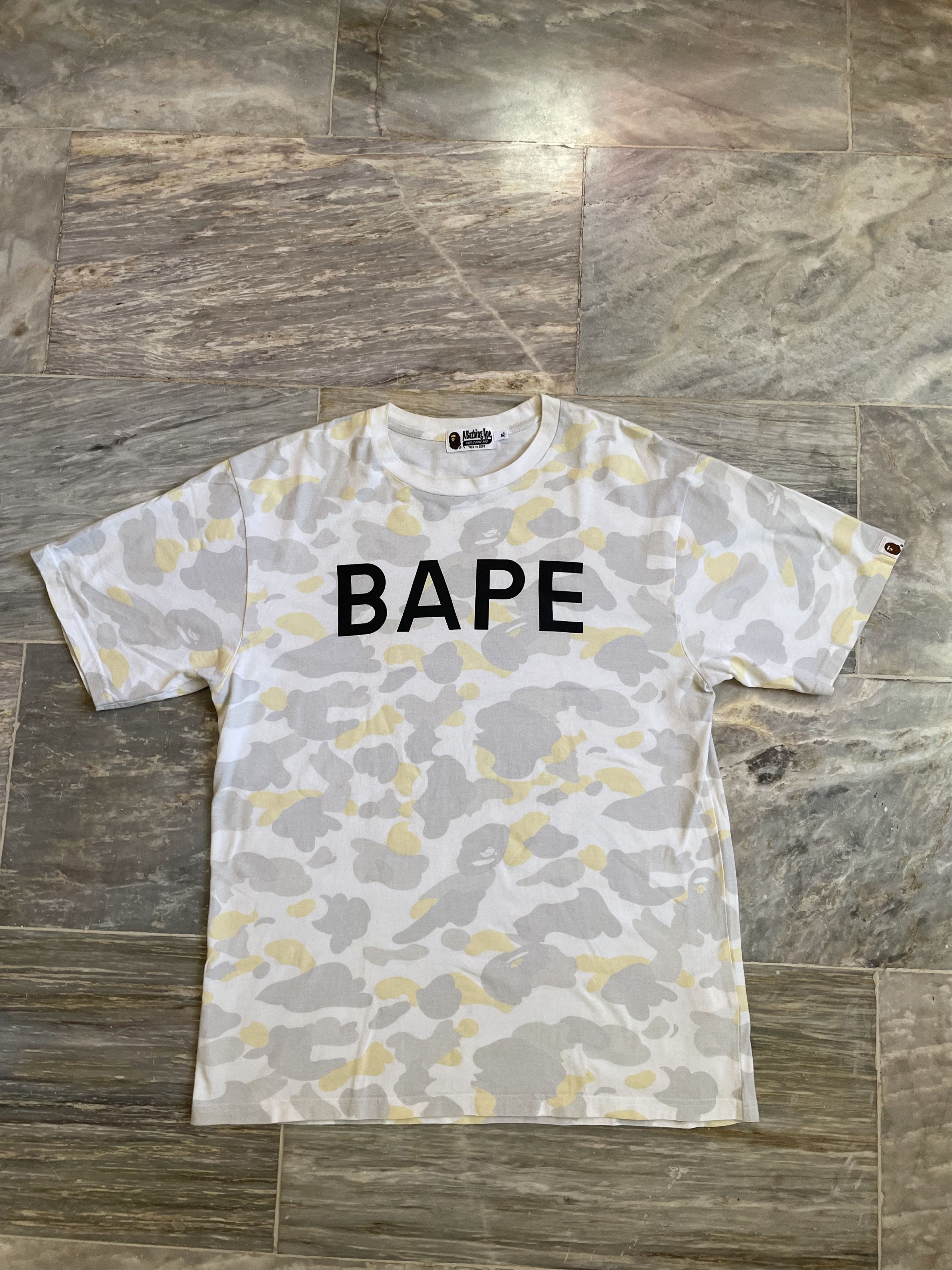 Bape Bape White Camo - GITD Shirt Size US XL / EU 56 / 4 - 1 Thumbnail