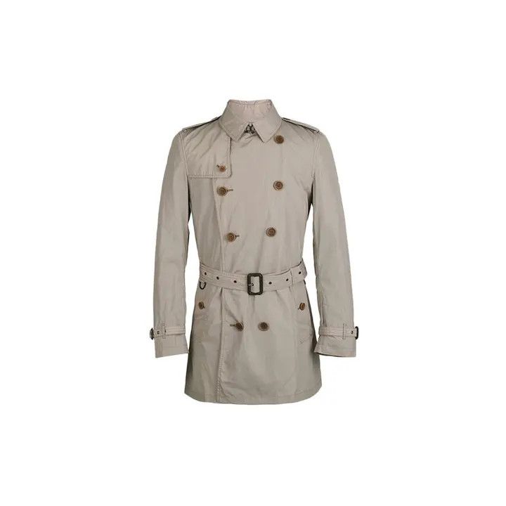 Burberry Burberry Brit Double-Breasted Trench Coat Size US L / EU 52-54 / 3 - 1 Thumbnail