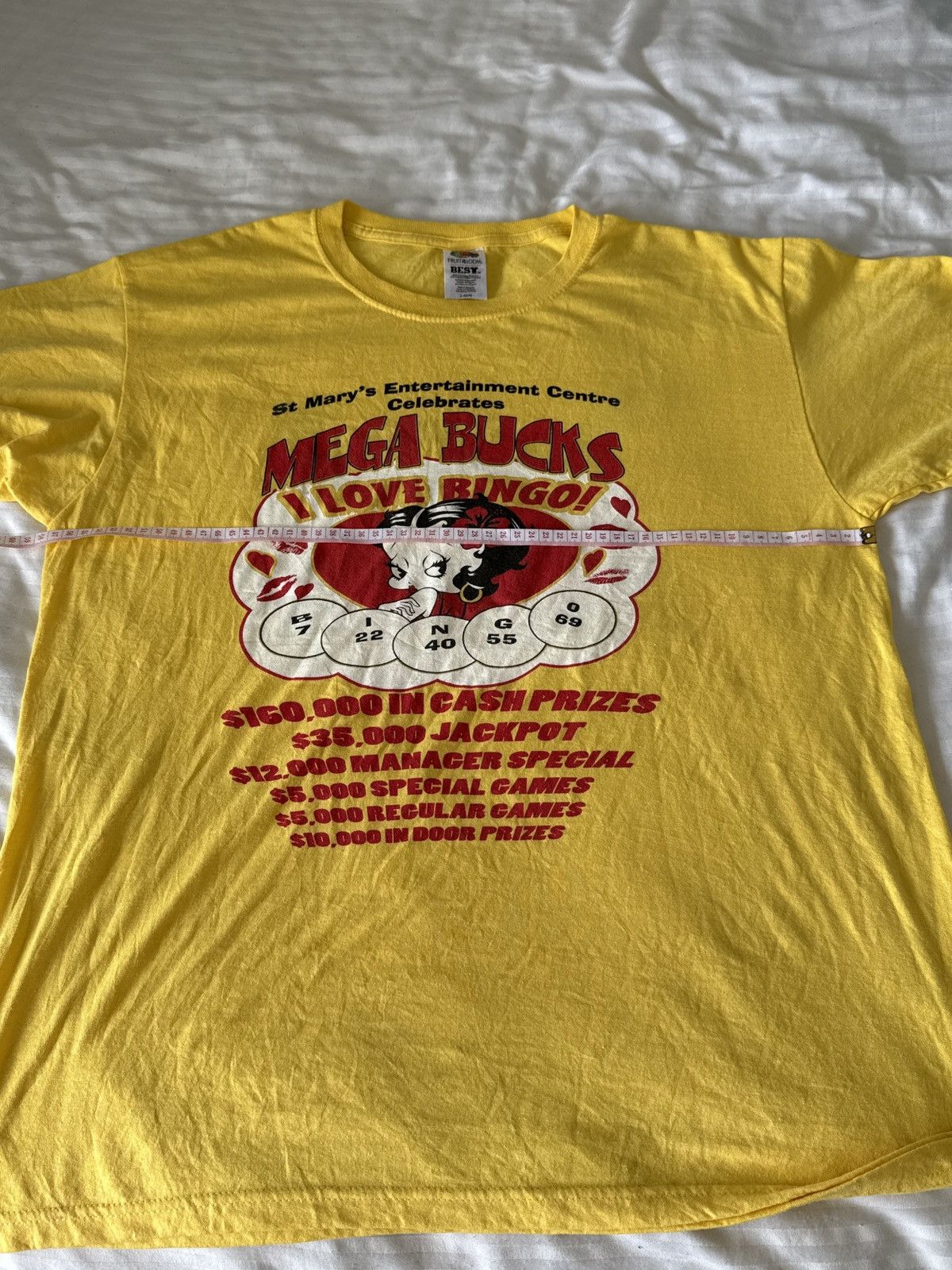 Vintage Vintage Betty Boop Bingo Tee XL USA Fabric Honduras Size US L / EU 52-54 / 3 - 5 Thumbnail