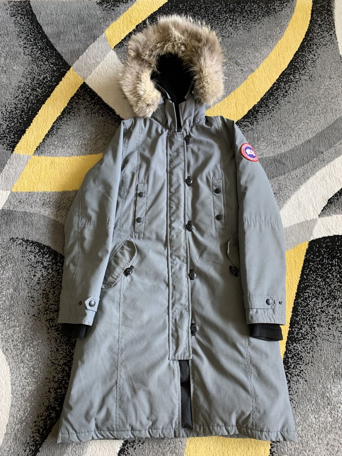 Canada goose kensington parka grey online