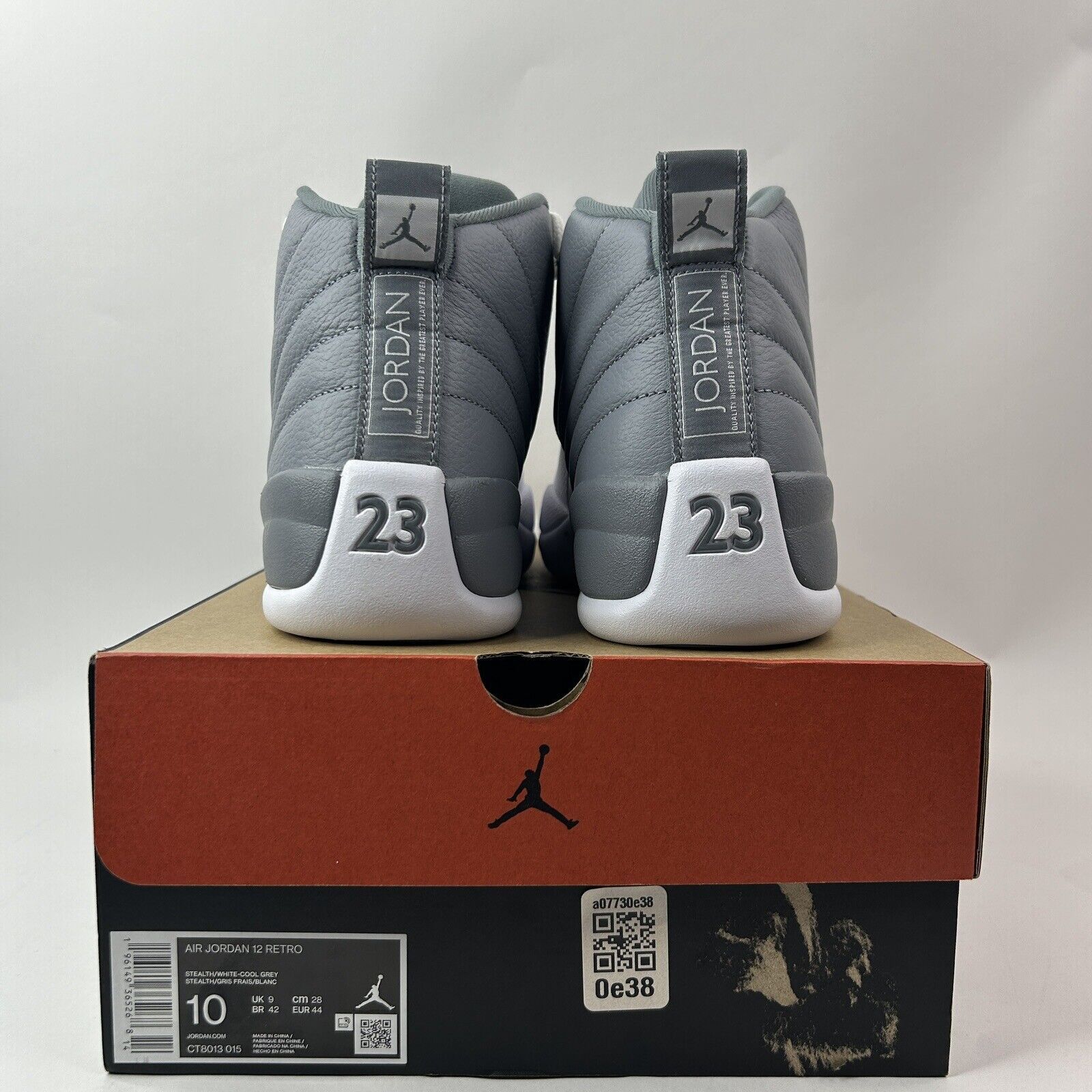 Nike Nike Air Jordan 12 Retro “Stealth” 2024 Size US 10 / EU 43 - 4 Thumbnail