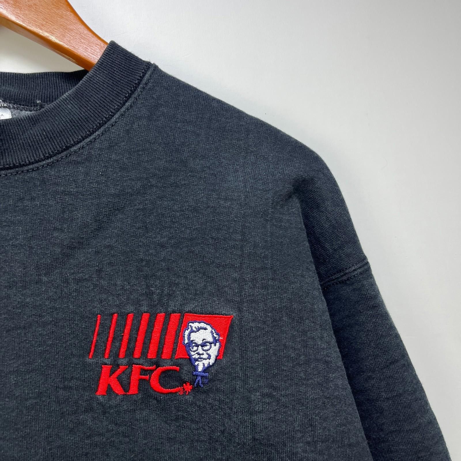 Fruit Of The Loom Vintage 90s KFC Kentucky Fried Chicken Shirt Large Size US 34 / EU 50 - 3 Thumbnail