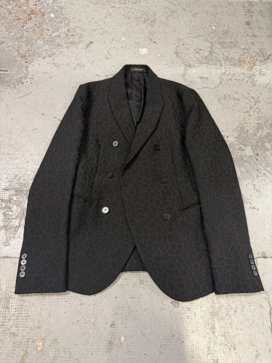 Emporio Armani FW2018 Emporio Armani Navy Light Shadow Suit Jacket Size US S / EU 44-46 / 1 - 5 Thumbnail