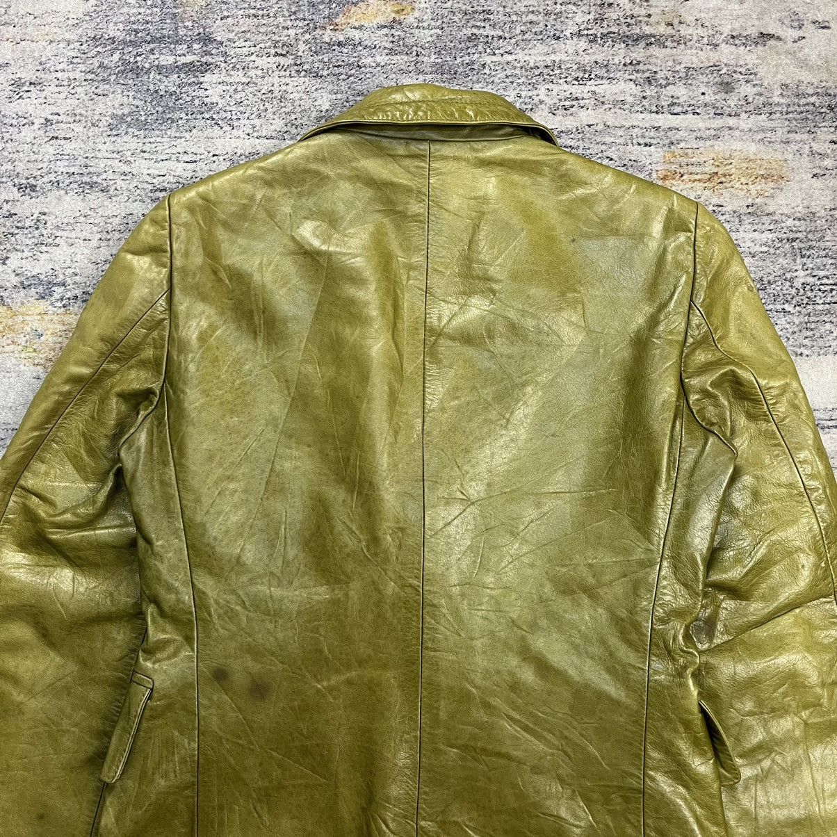 Dirk Bikkembergs × Vintage Vintage Dirk Bikkembergs Blazer leather Size US M / EU 48-50 / 2 - 5 Thumbnail