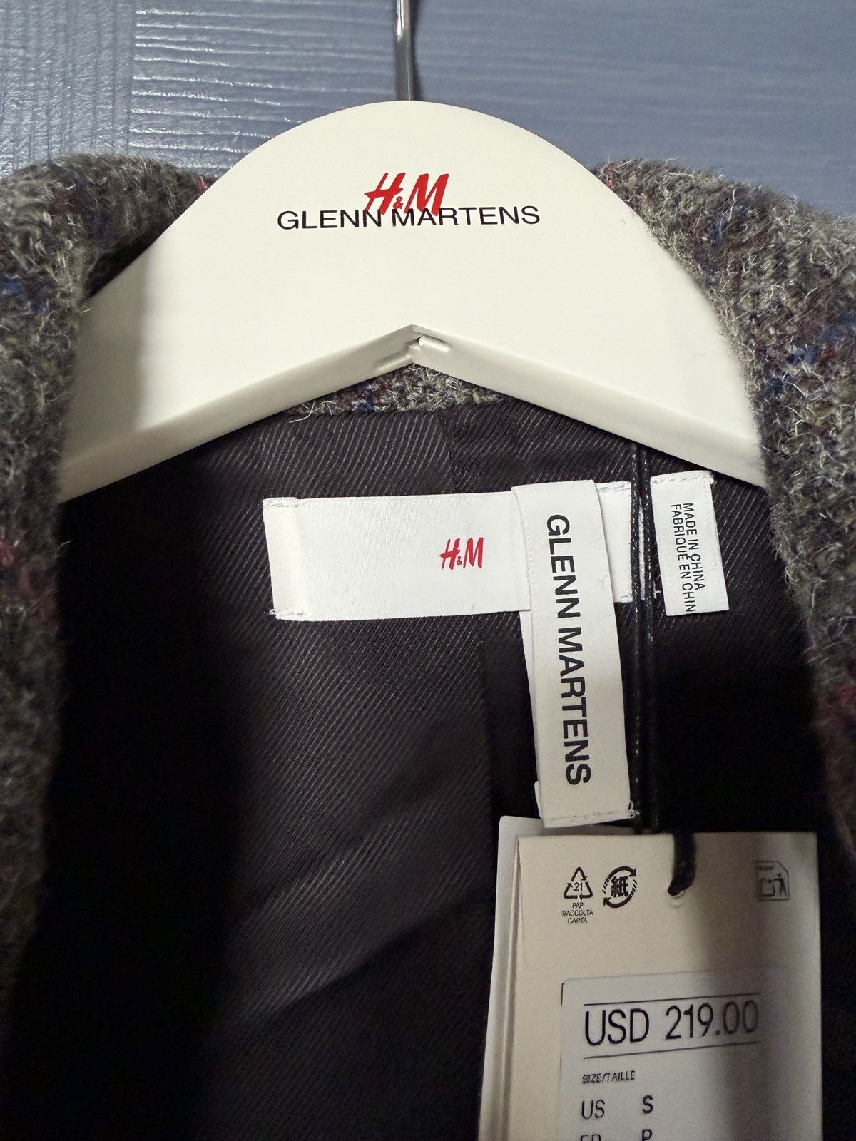 Y/Project Glenn Martens X H&M Blazer Size US S / EU 44-46 / 1 - 5 Thumbnail