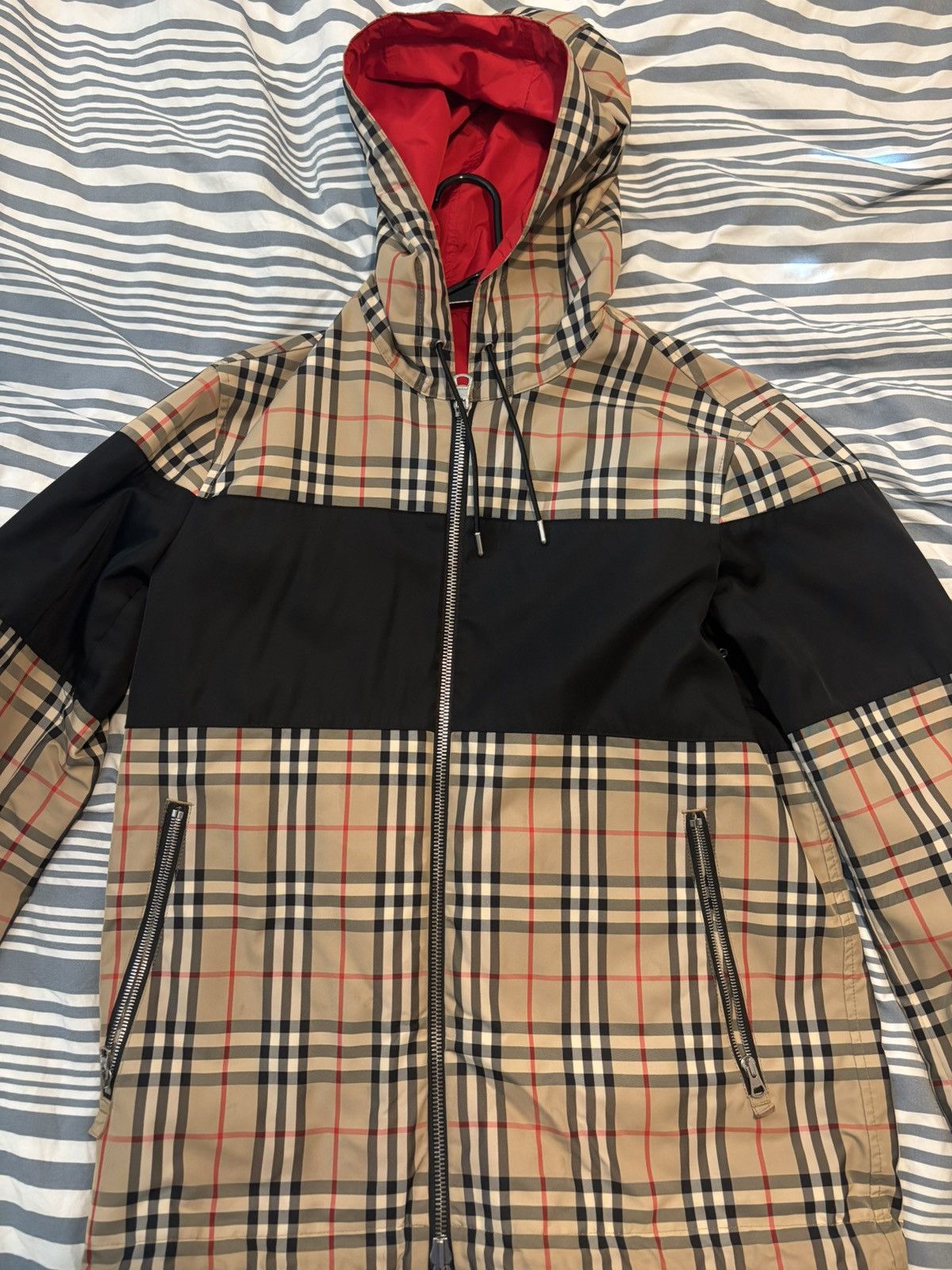 Burberry Burberry Reversible Hooded Check Jacket Size US S / EU 44-46 / 1 - 1 Thumbnail