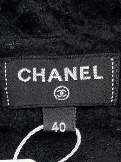 Chanel Chanel 22A black lace diamond buckle thin jacket Size S / US 4 / IT 40 - 6 Thumbnail