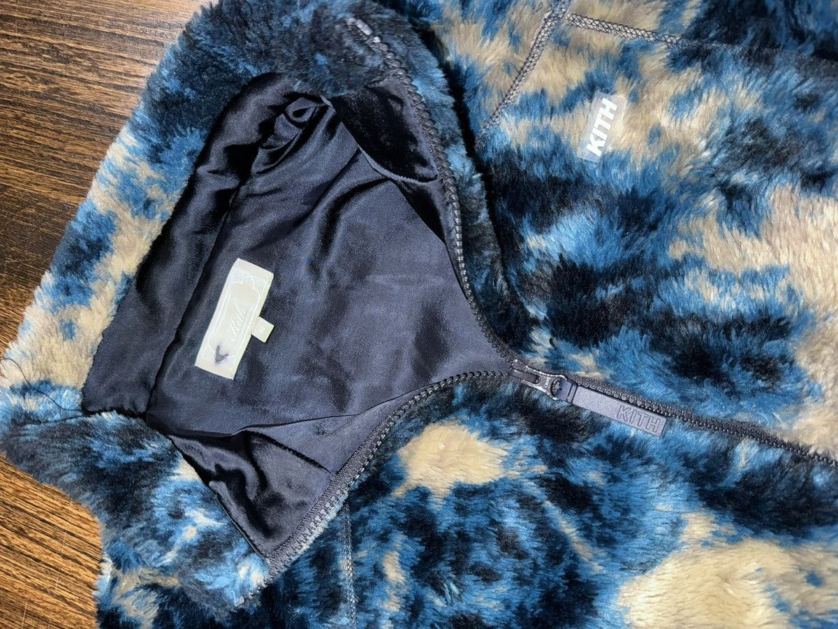 Kith Kith Ice Dye Sherpa Harper jacket - Blue - Size Medium Size US M / EU 48-50 / 2 - 5 Thumbnail