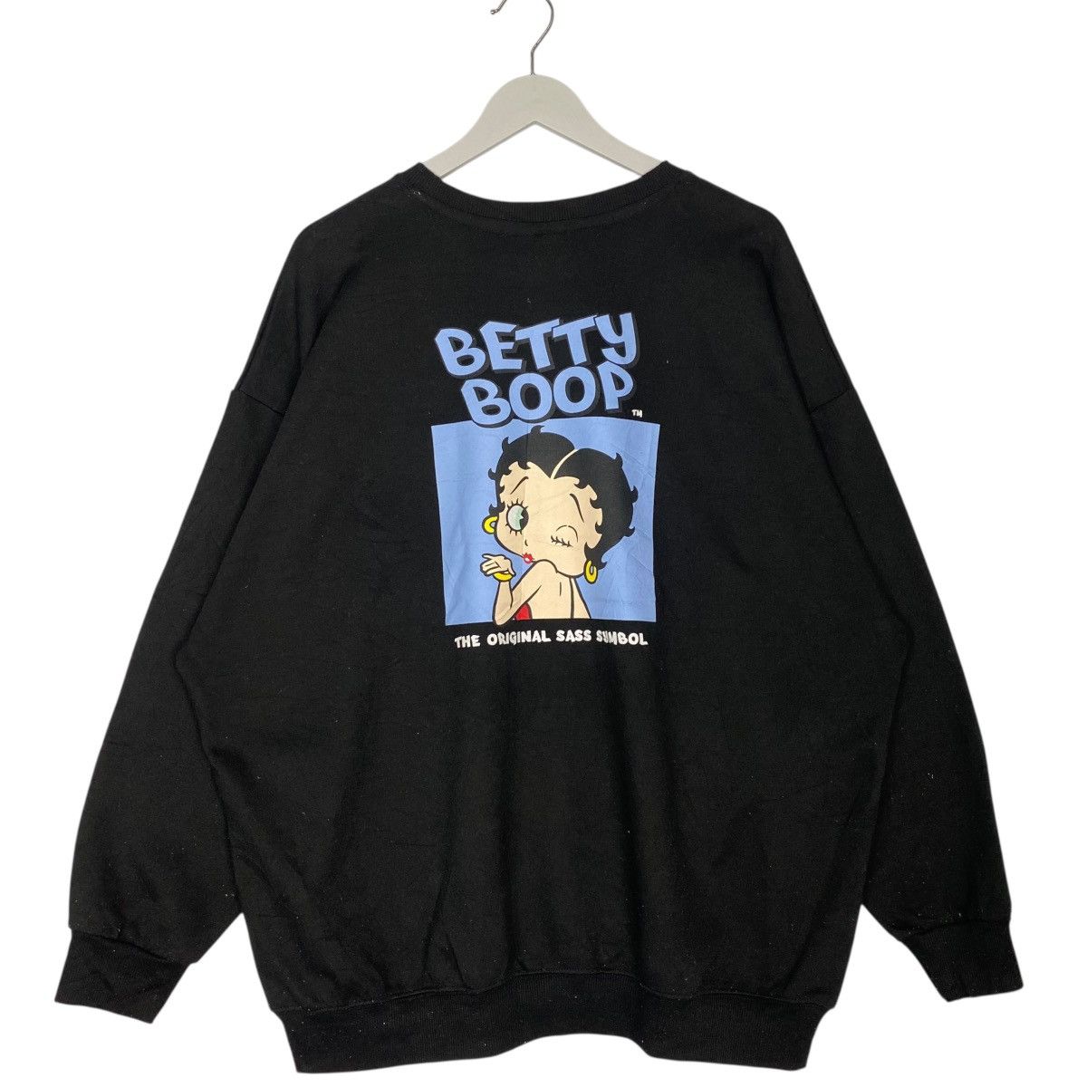 Other Vintage Betty Boop Printed Crewneck Sweatshirt Black Size LL Size US L / EU 52-54 / 3 - 1 Thumbnail