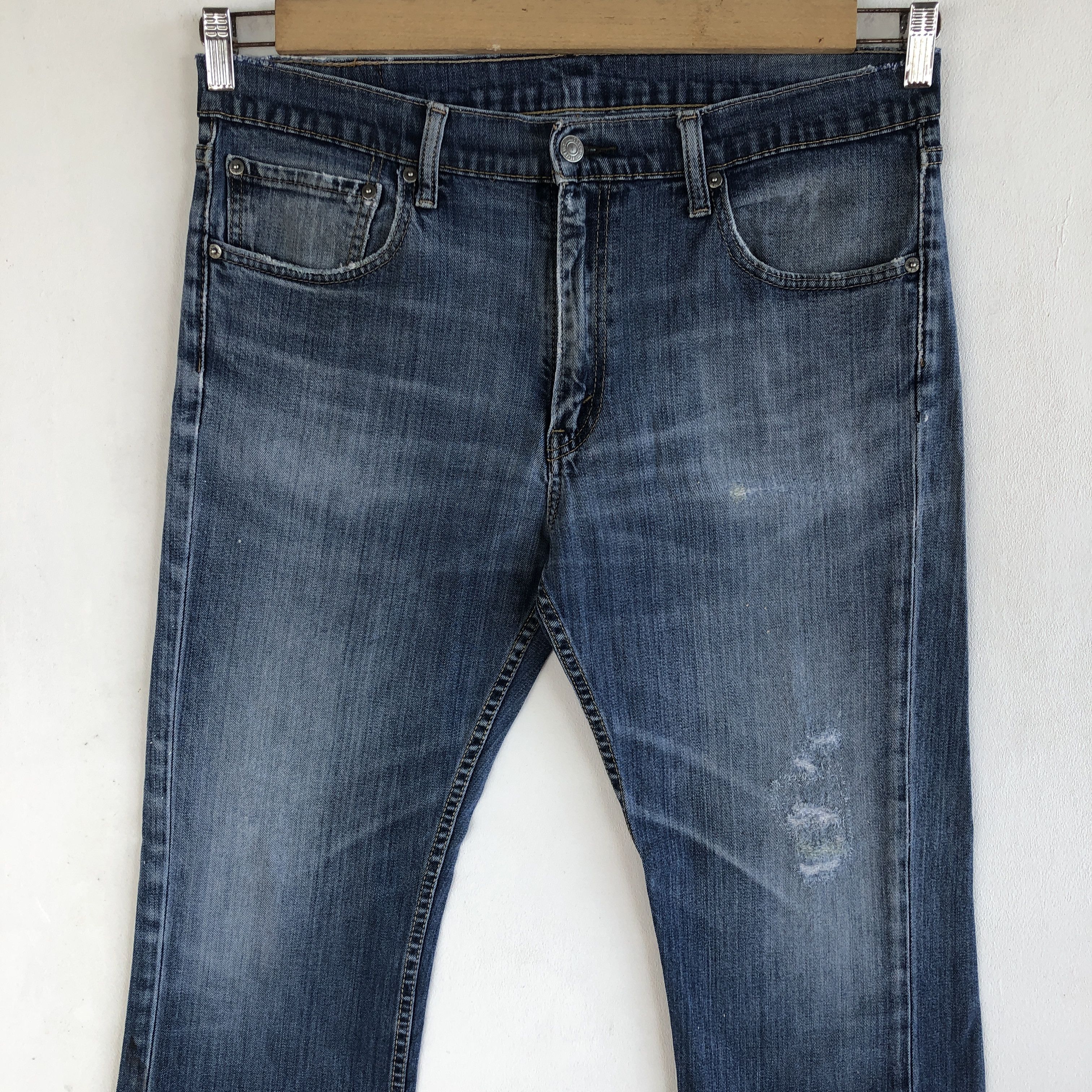 Levi's × Vintage Vintage Levis 527 Low Flare Jeans Levi's Bootcut Denim Size US 32 / EU 48 - 3 Thumbnail