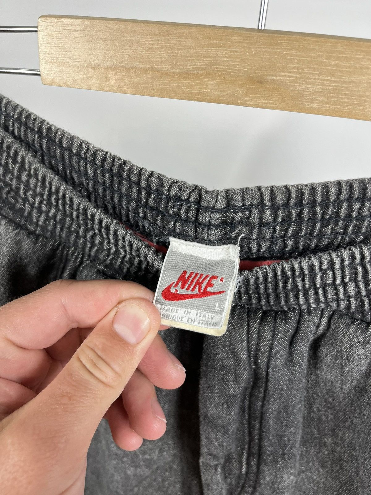 Nike Vintage Nike Made in Italy Denim Shorts Andre Agassi L Size US 34 / EU 50 - 4 Thumbnail